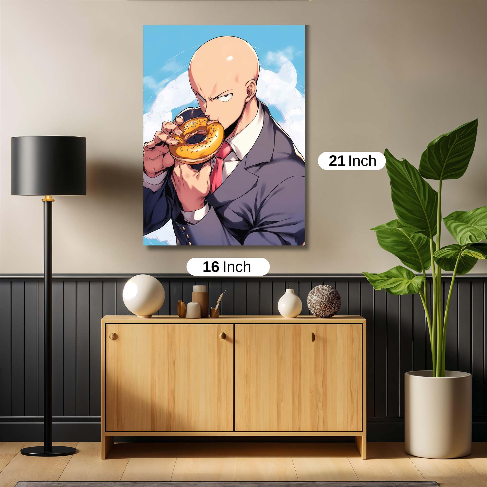 Saitama Snacks Safe Wall Magnetic / M