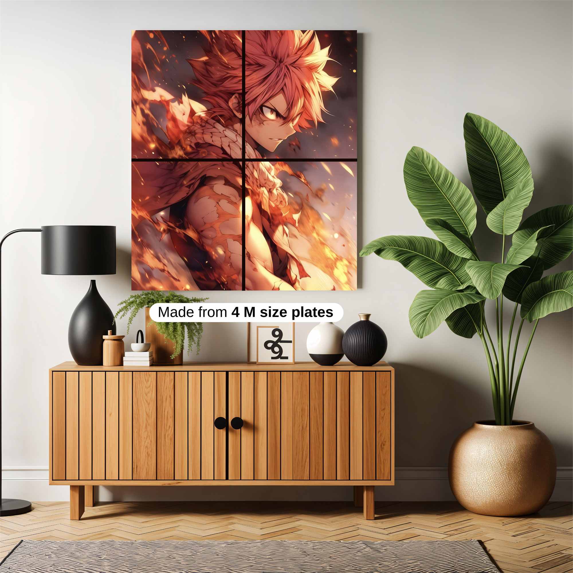 Natsu Fierce Safe Wall Magnetic / M