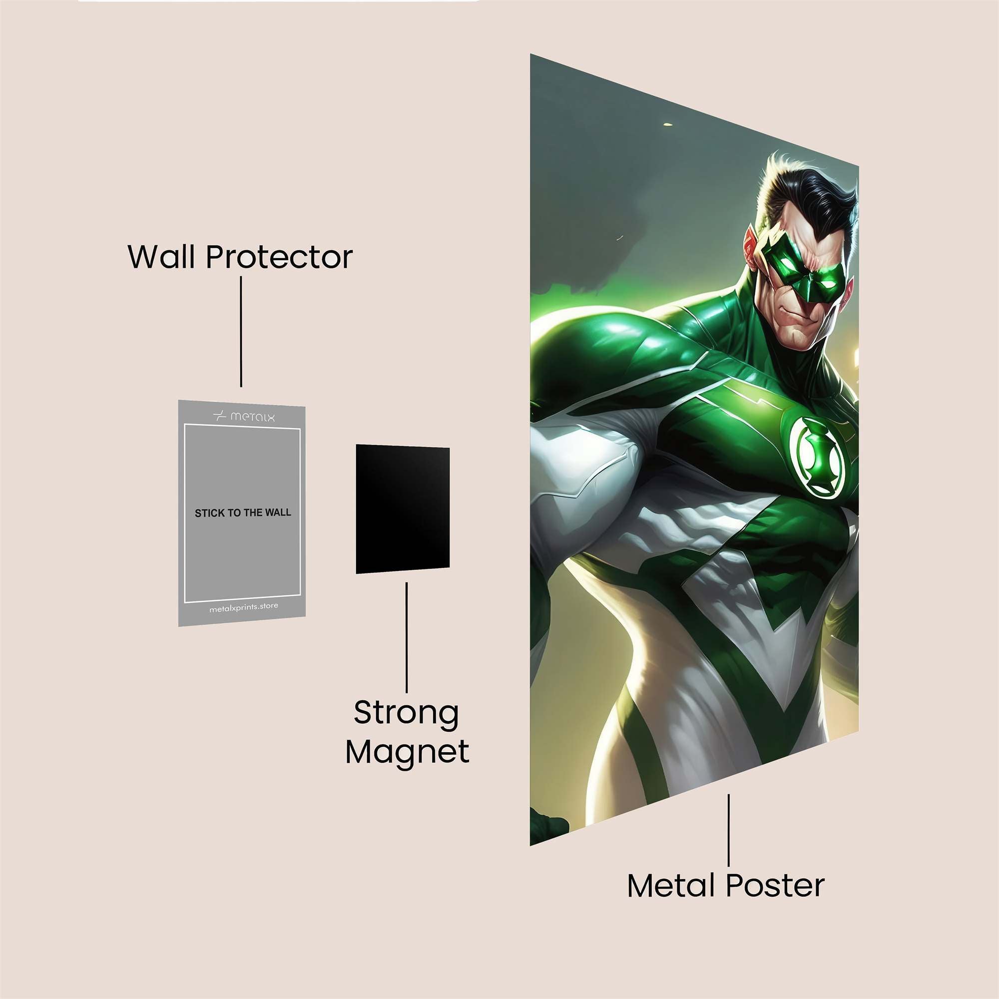 Lantern Valor Safe Wall Magnetic / M