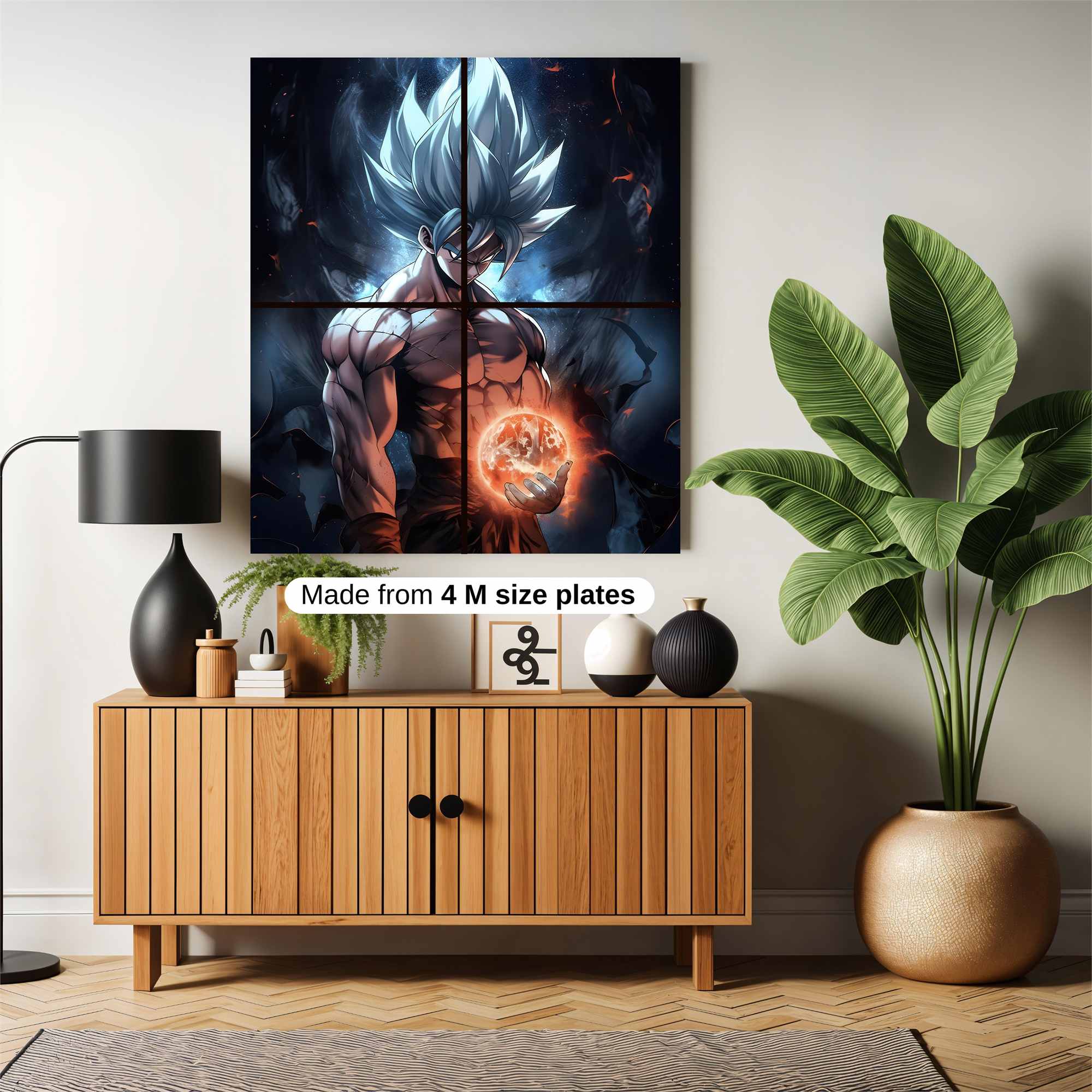 Goku Inferno Safe Wall Magnetic / M