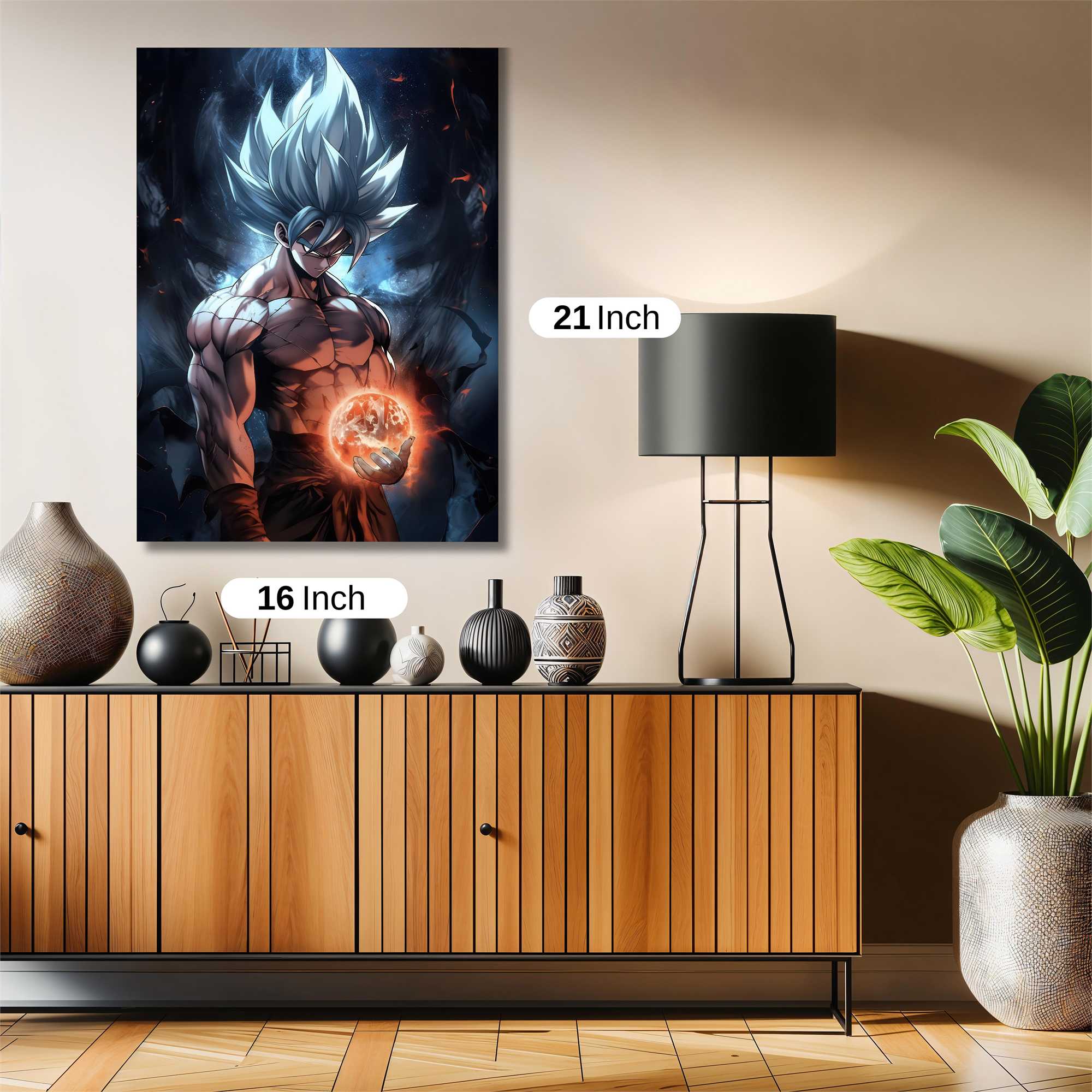 Goku Inferno Safe Wall Magnetic / M