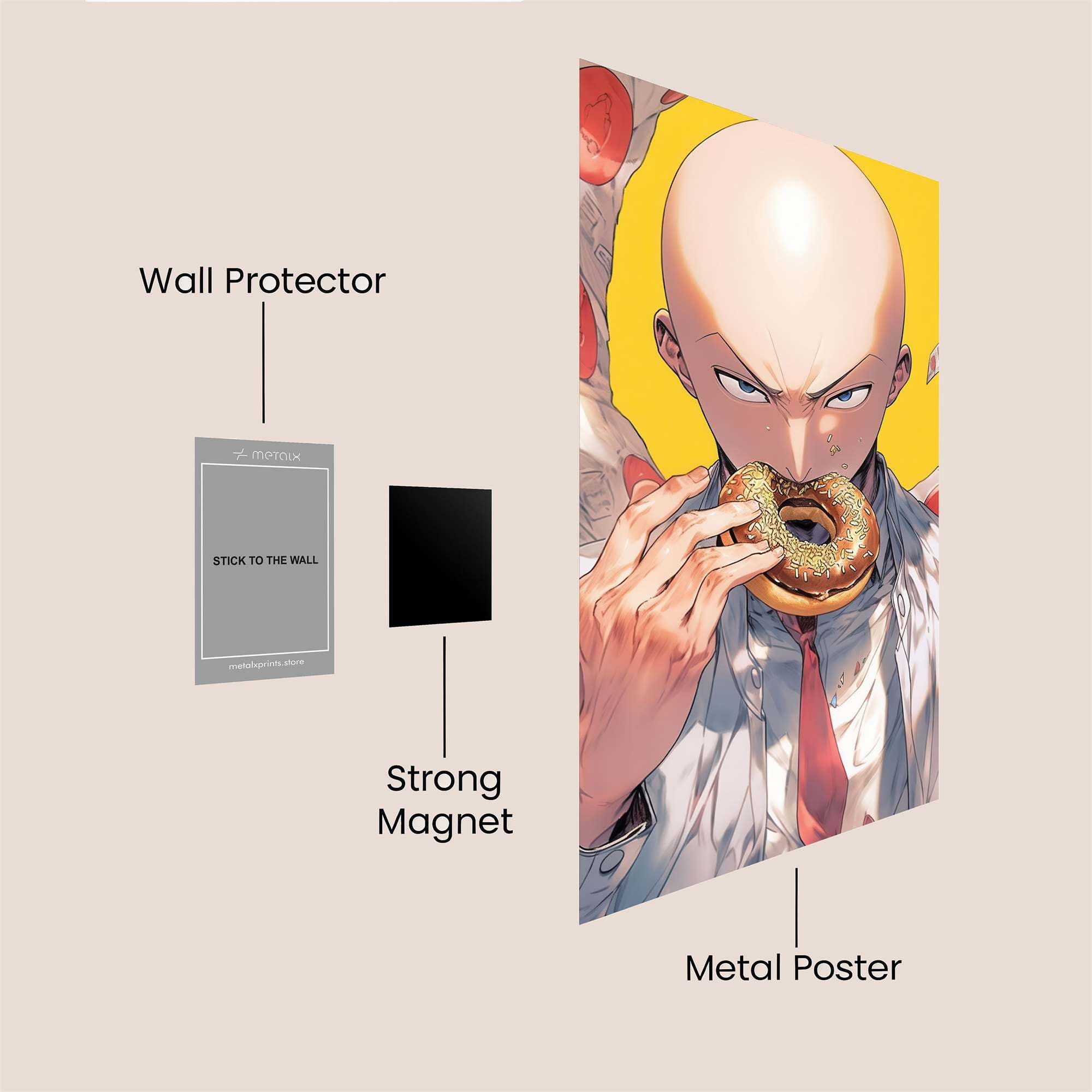 Saitama Serene Safe Wall Magnetic / M