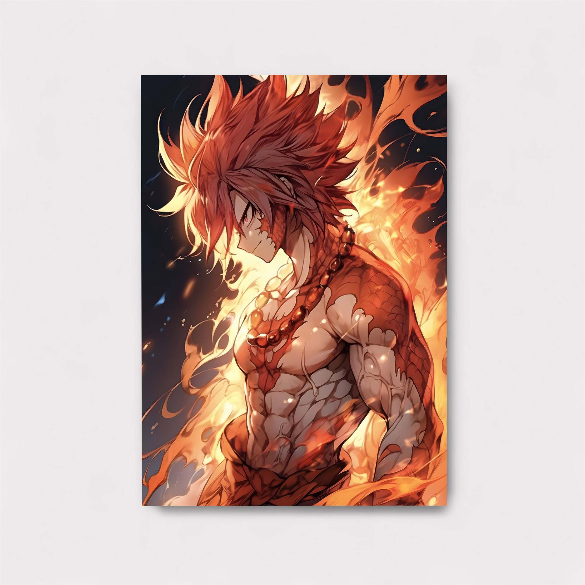 Flame Warrior Safe Wall Magnetic / M