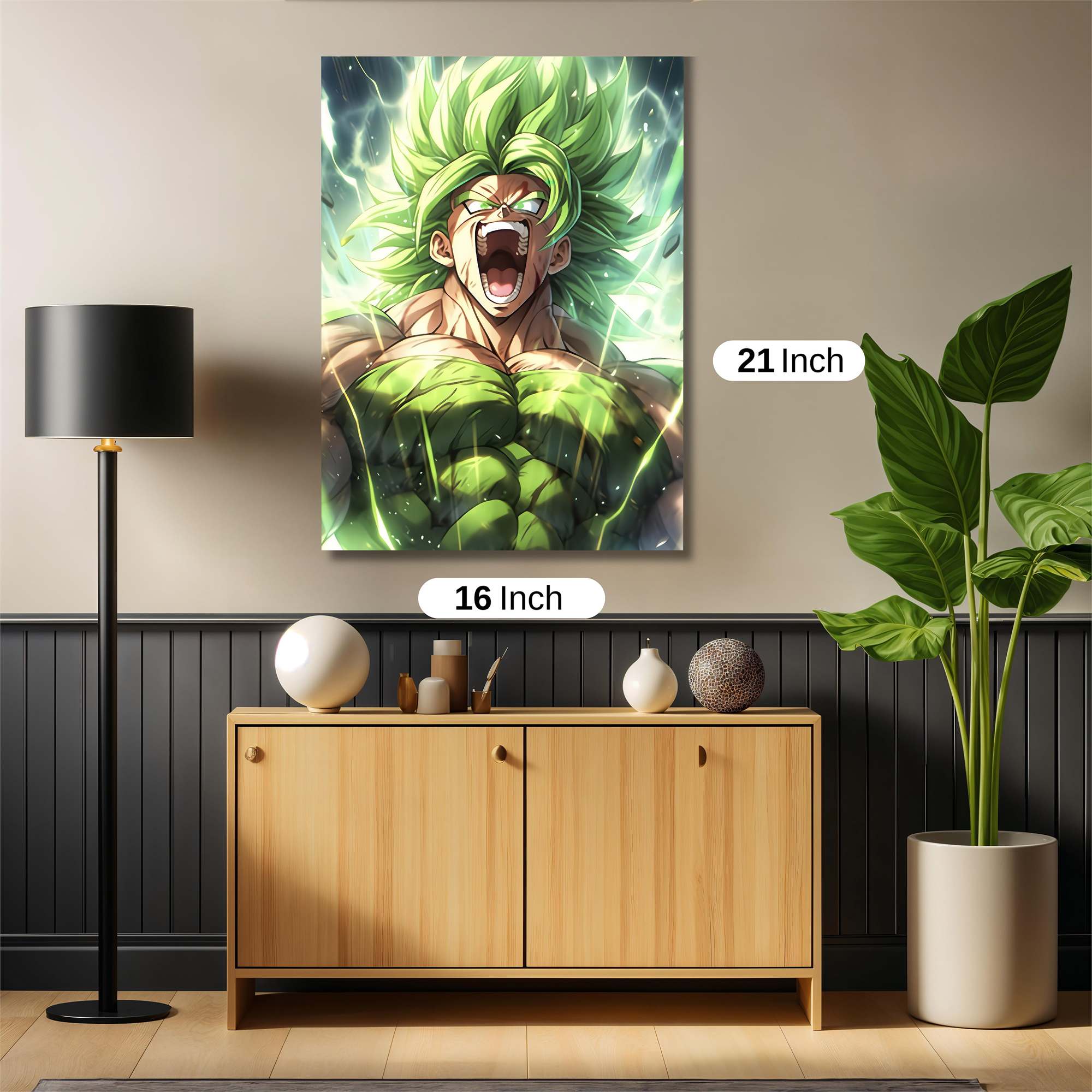 Broly Radiant Safe Wall Magnetic / M