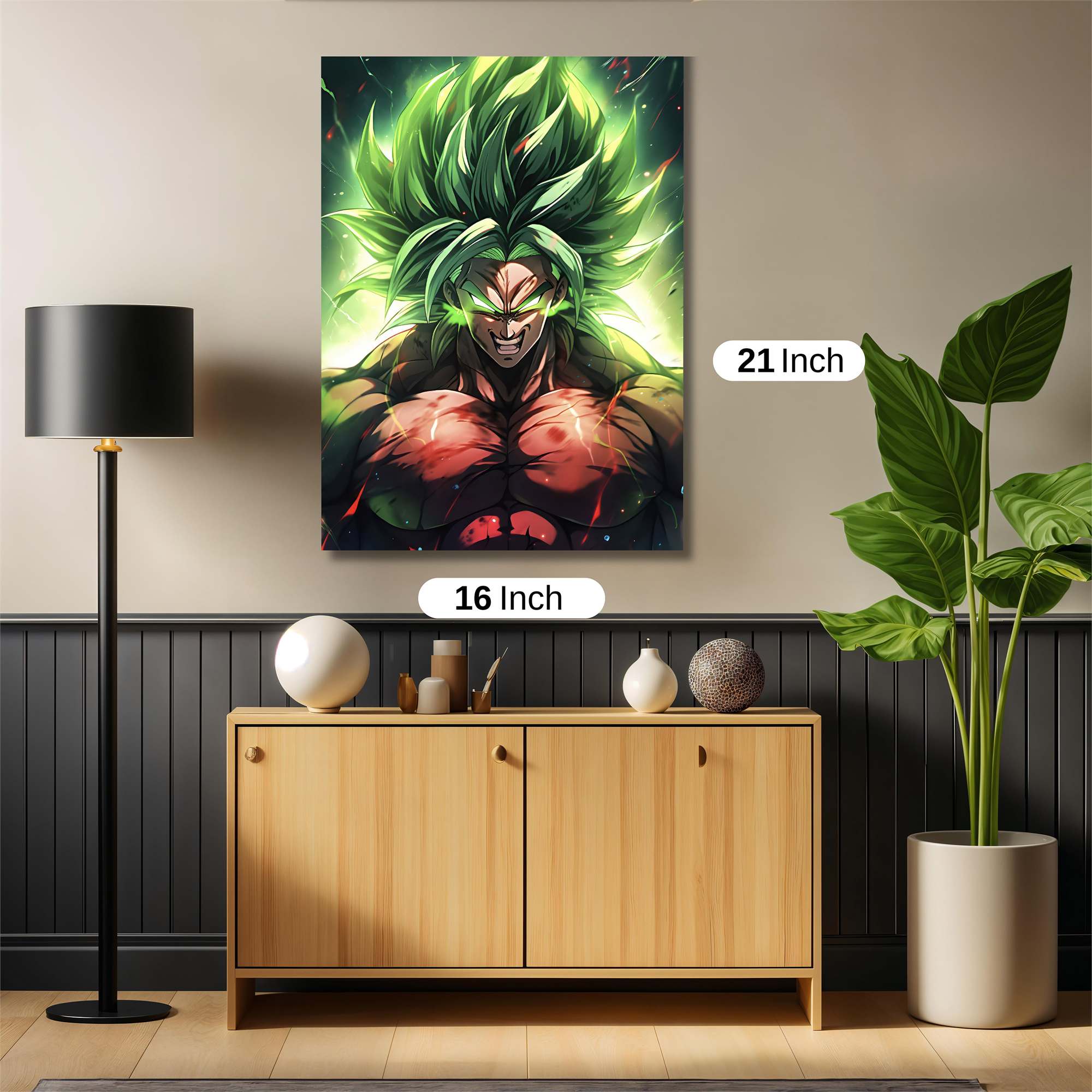 Broly Berserk Safe Wall Magnetic / M