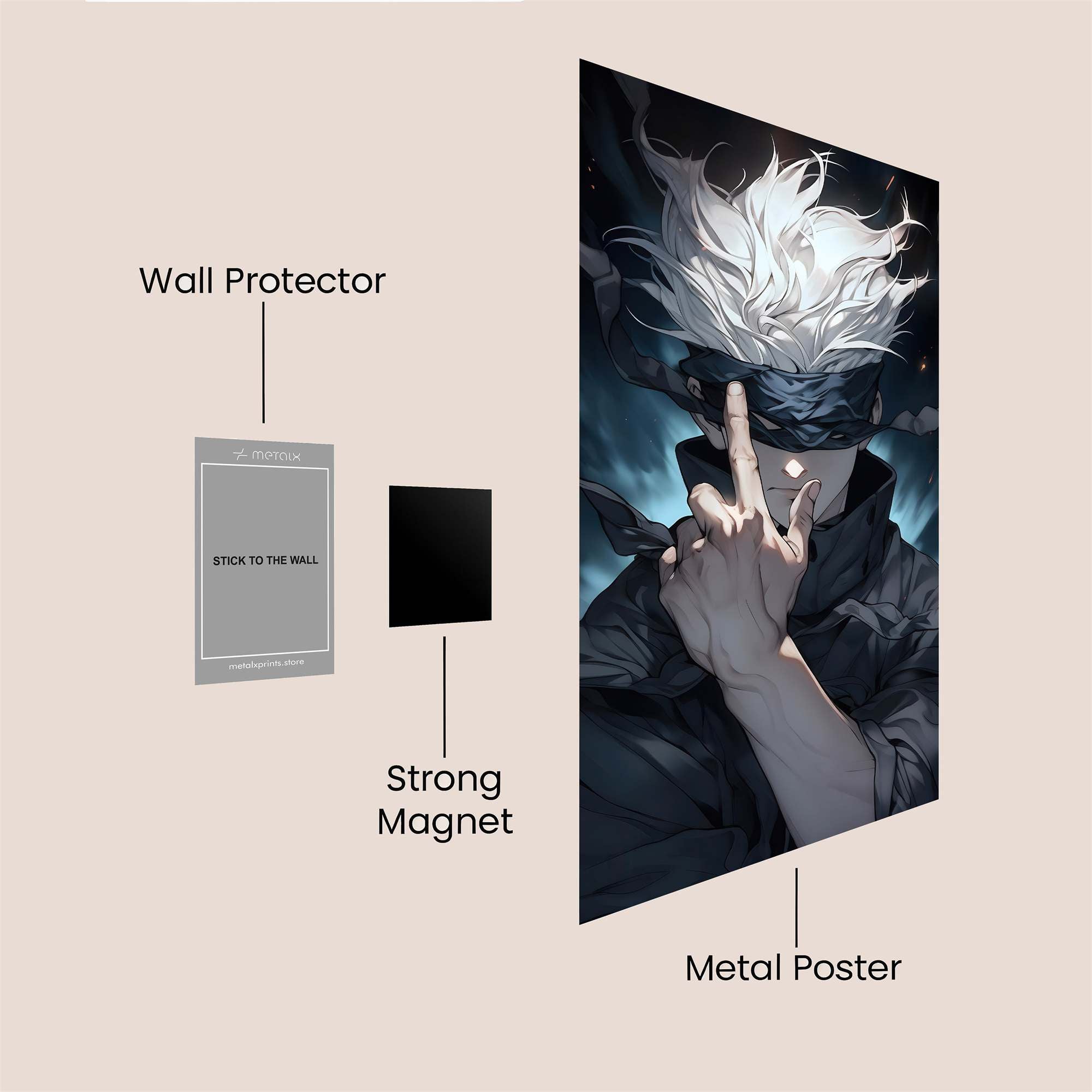 Satoru Enigmatic Safe Wall Magnetic / M