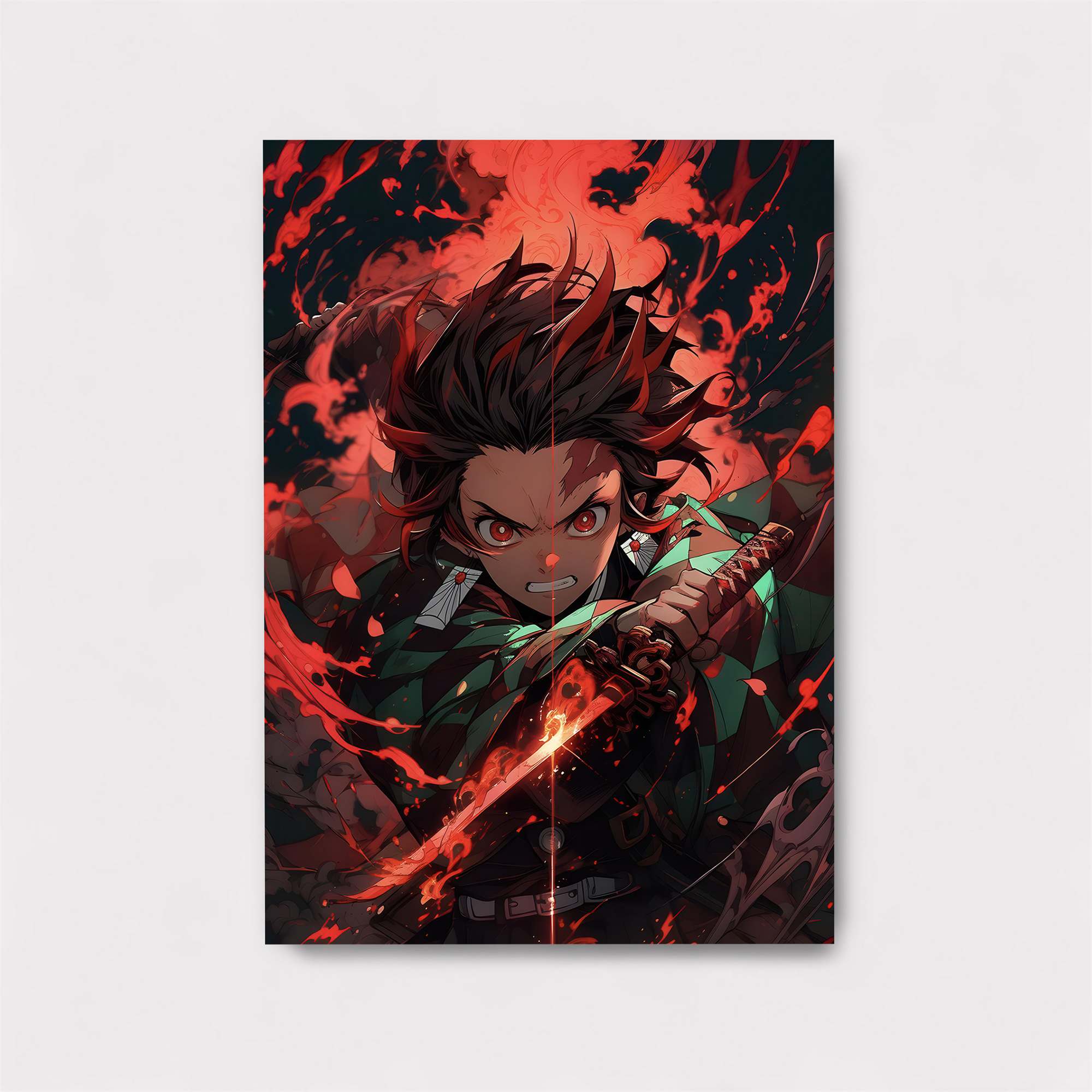 Tanjiro Inferno Safe Wall Magnetic / M