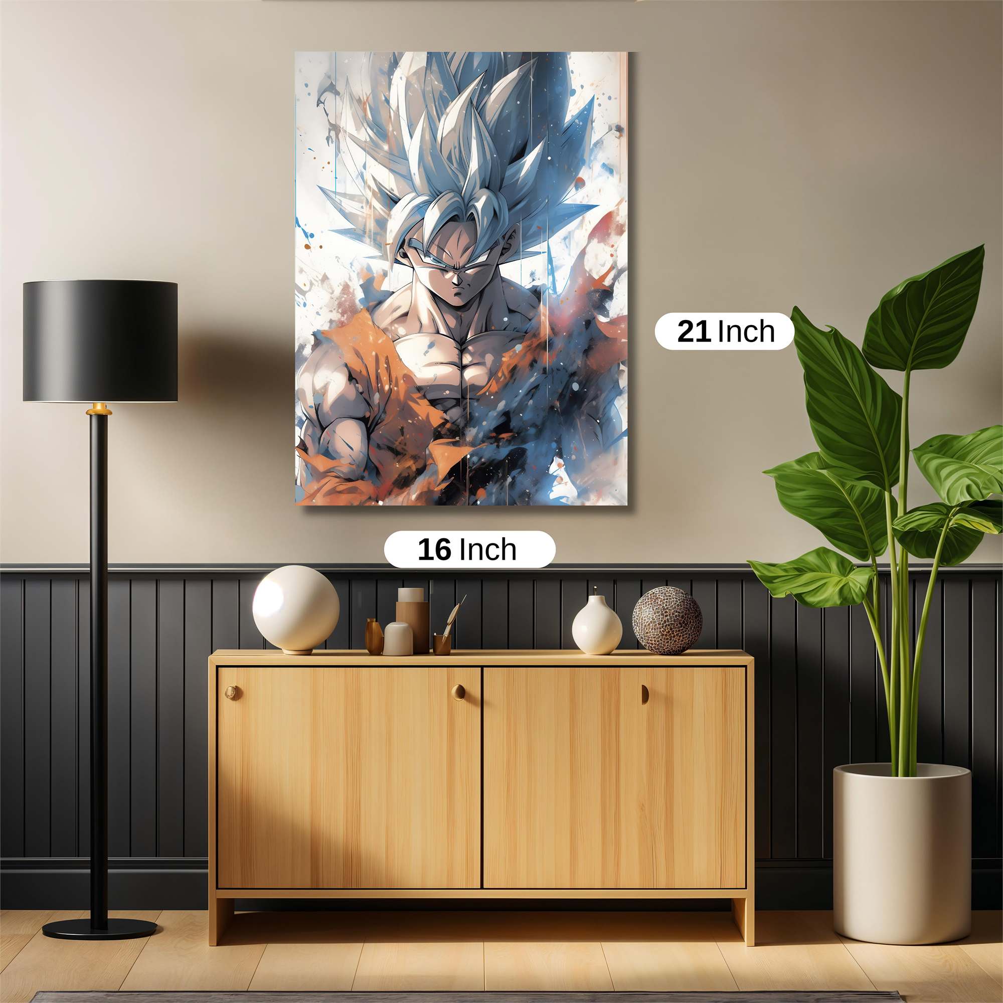 Goku Intense Safe Wall Magnetic / M