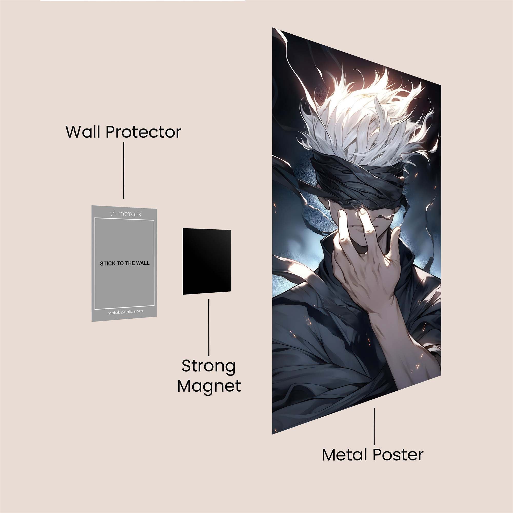 Gojo Mysterious Safe Wall Magnetic / M