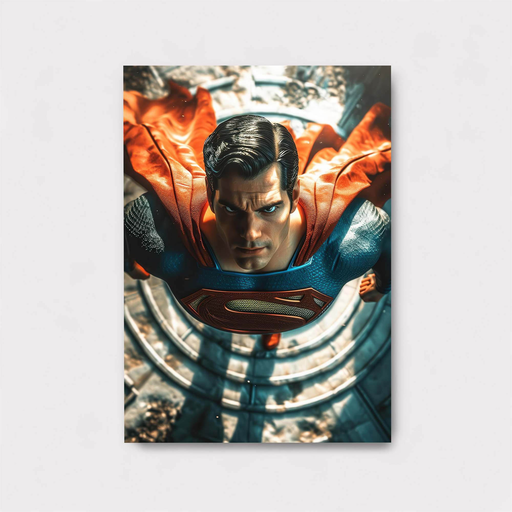 Superman Soaring Safe Wall Magnetic / M