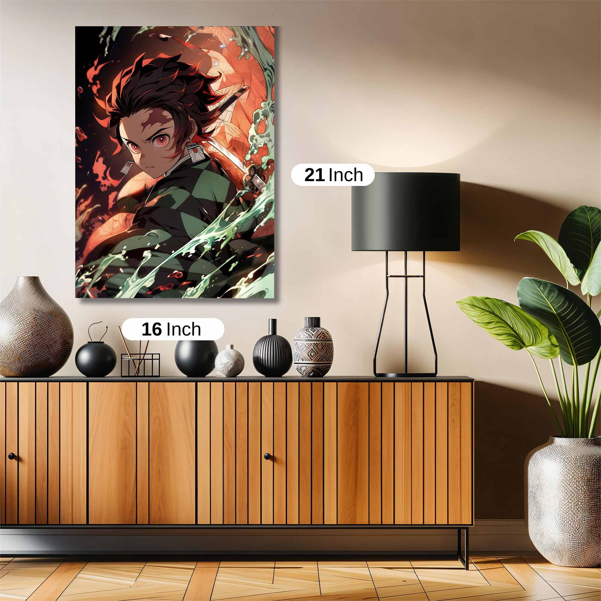 Tanjiro Resolute Safe Wall Magnetic / M