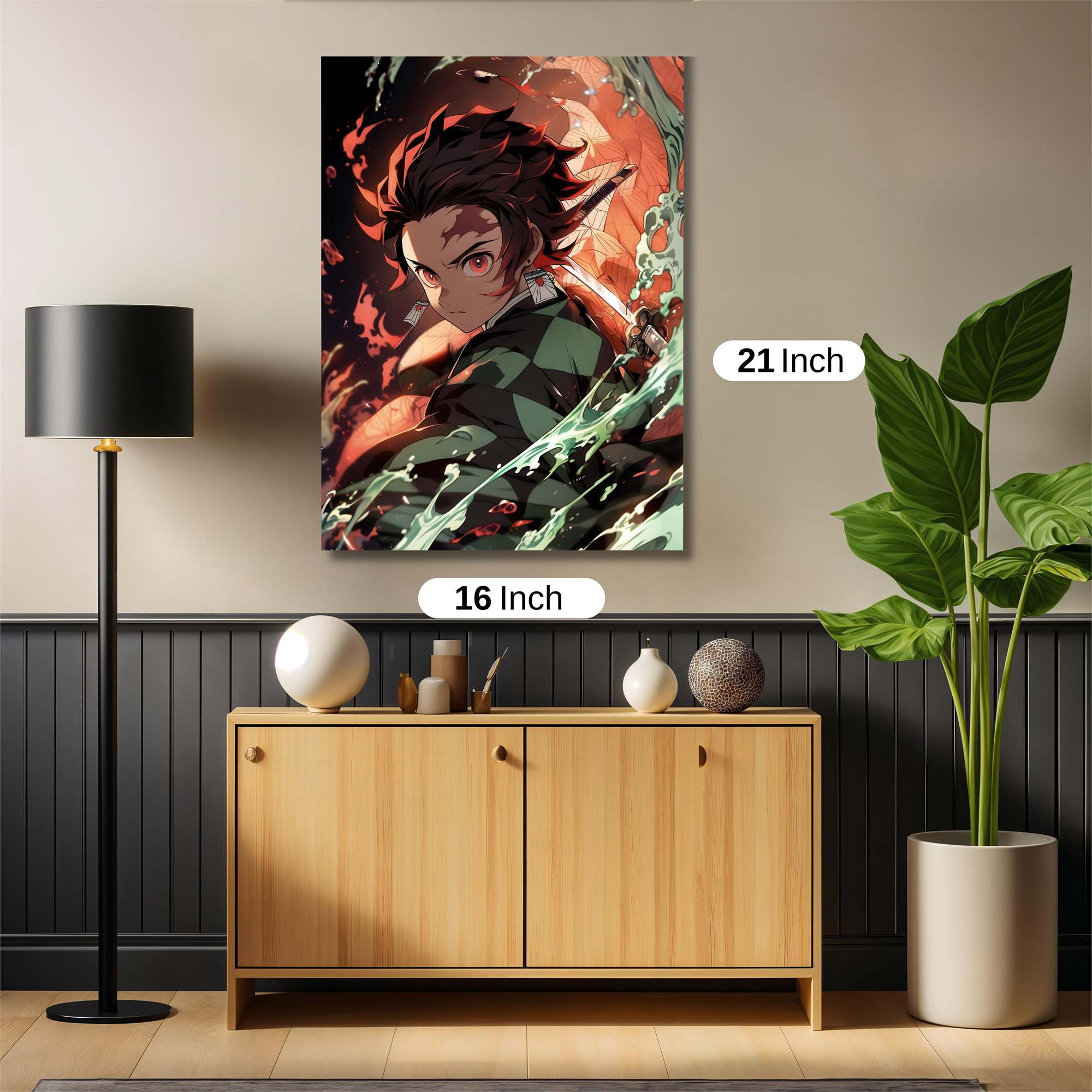 Tanjiro Resolute Safe Wall Magnetic / M