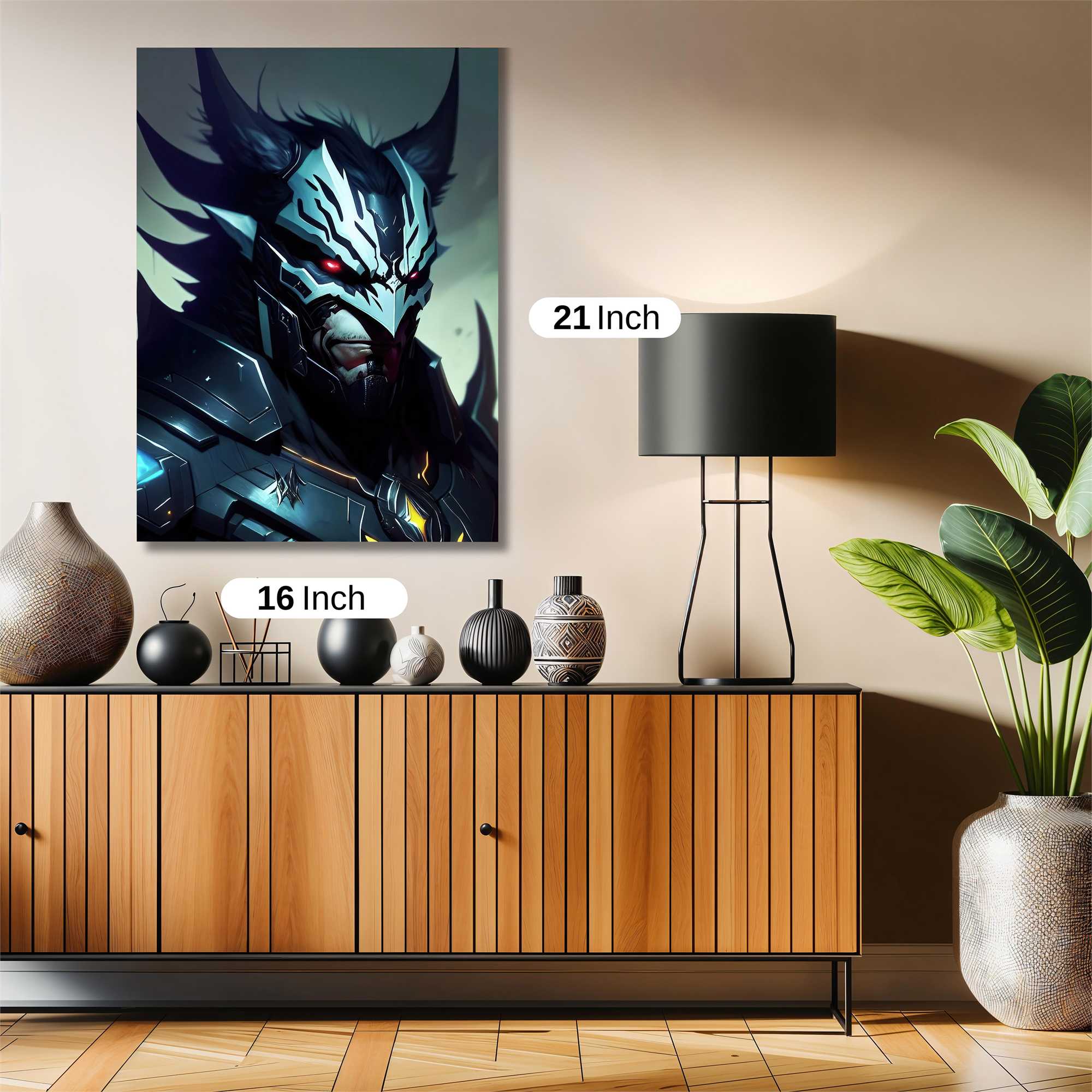 Demon Sentinel Safe Wall Magnetic / M