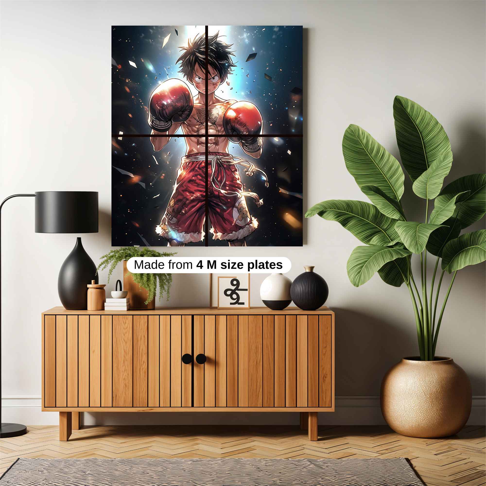 Luffy Radiant Safe Wall Magnetic / M