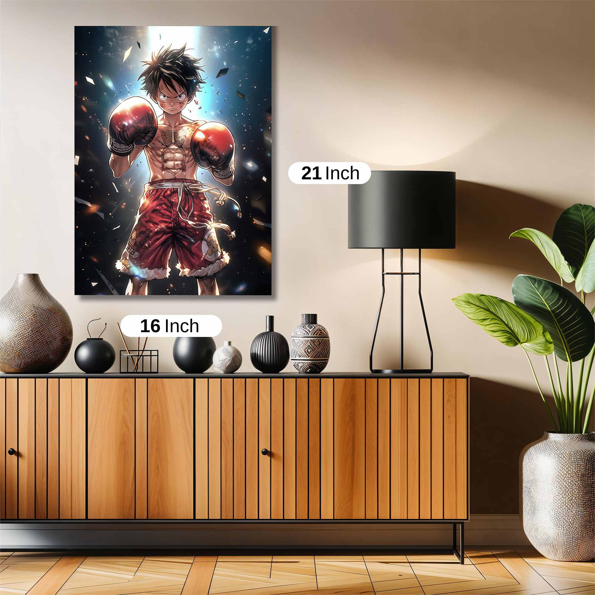 Luffy Radiant Safe Wall Magnetic / M