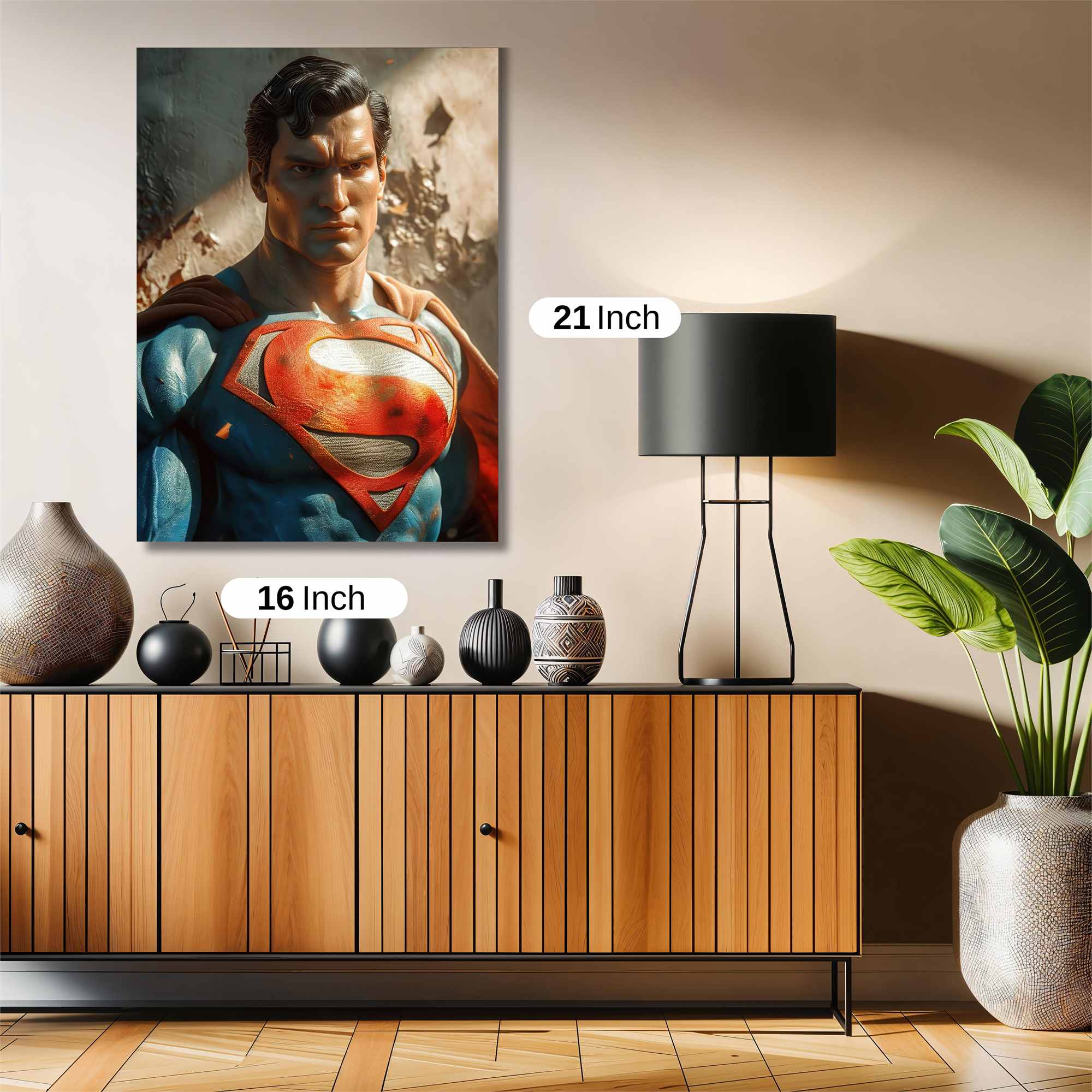 Superman Resolute Safe Wall Magnetic / M