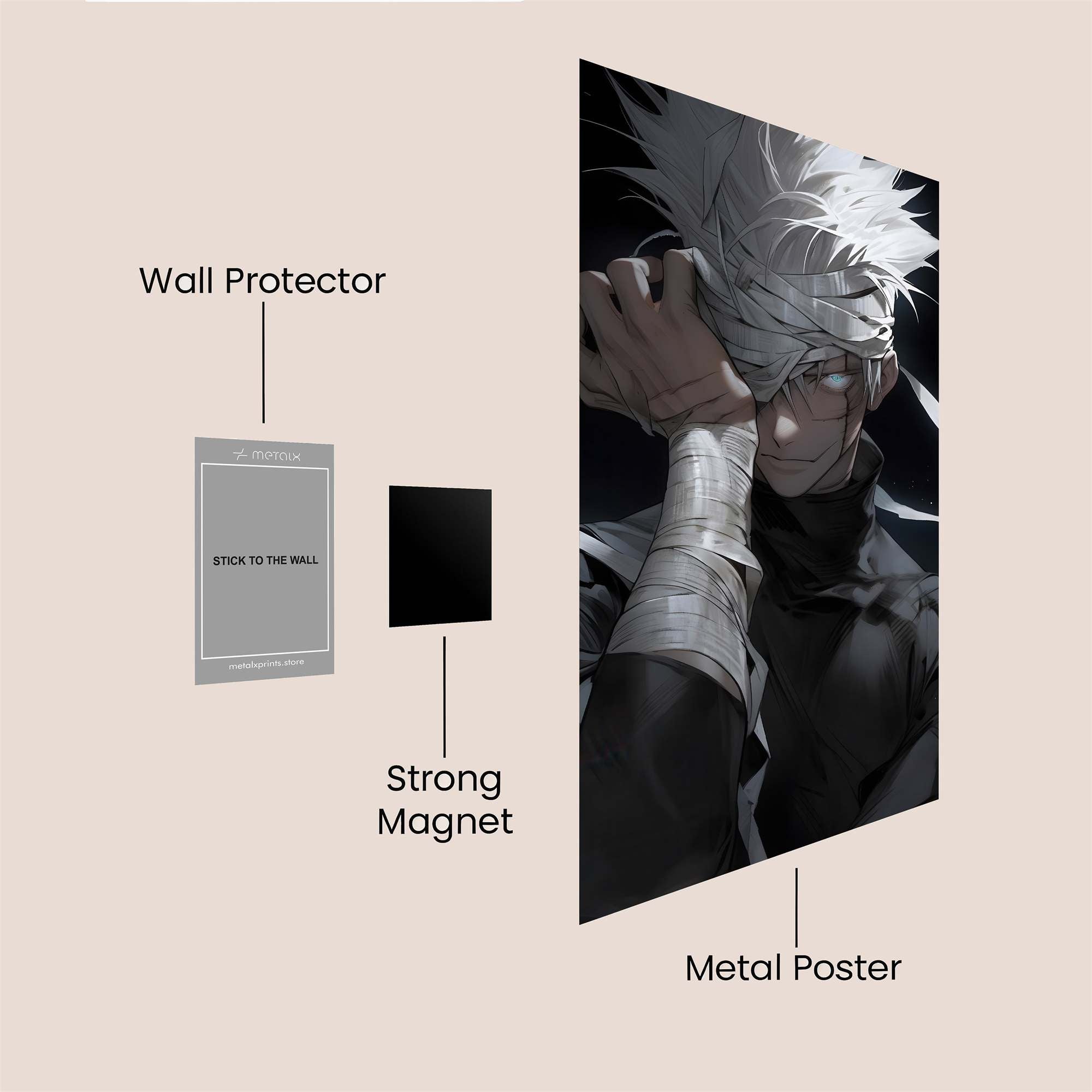 Obito Menace Safe Wall Magnetic / M