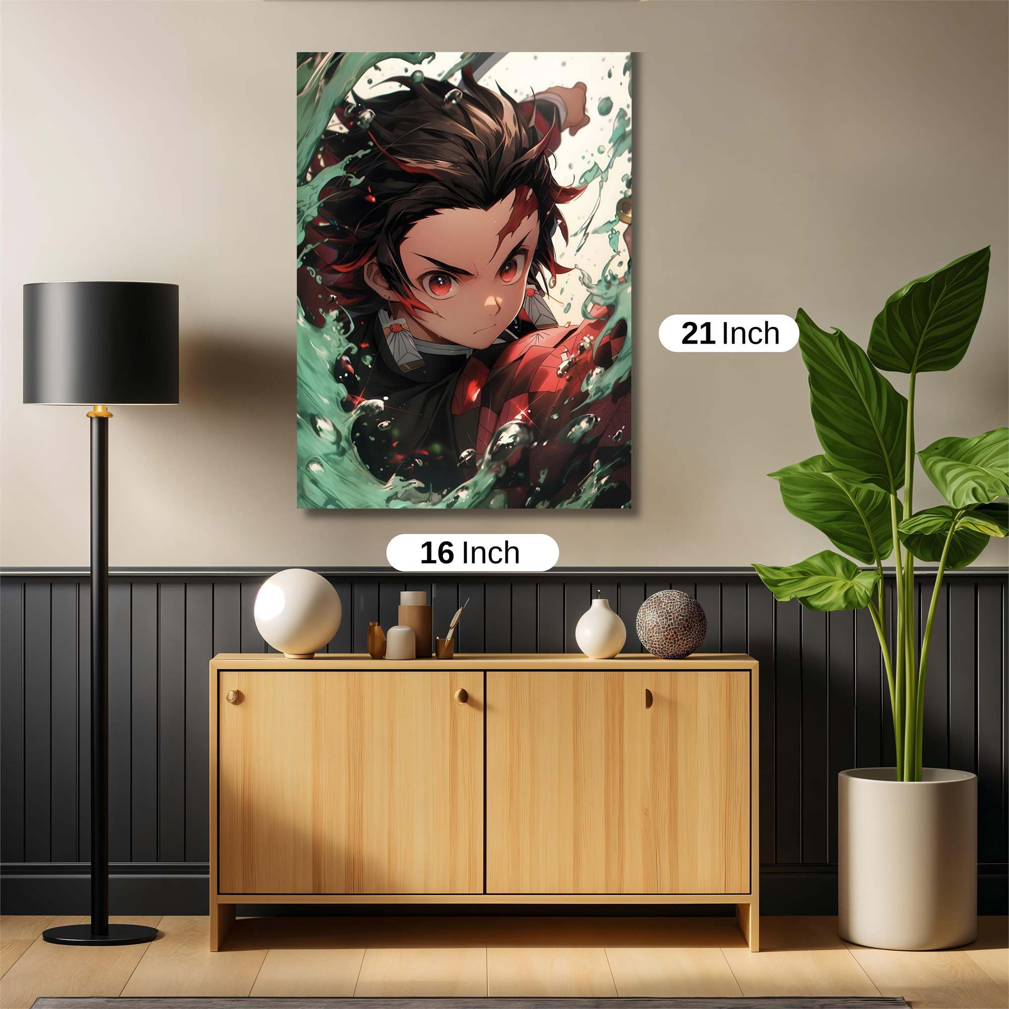 Tanjiro Tempest Safe Wall Magnetic / M