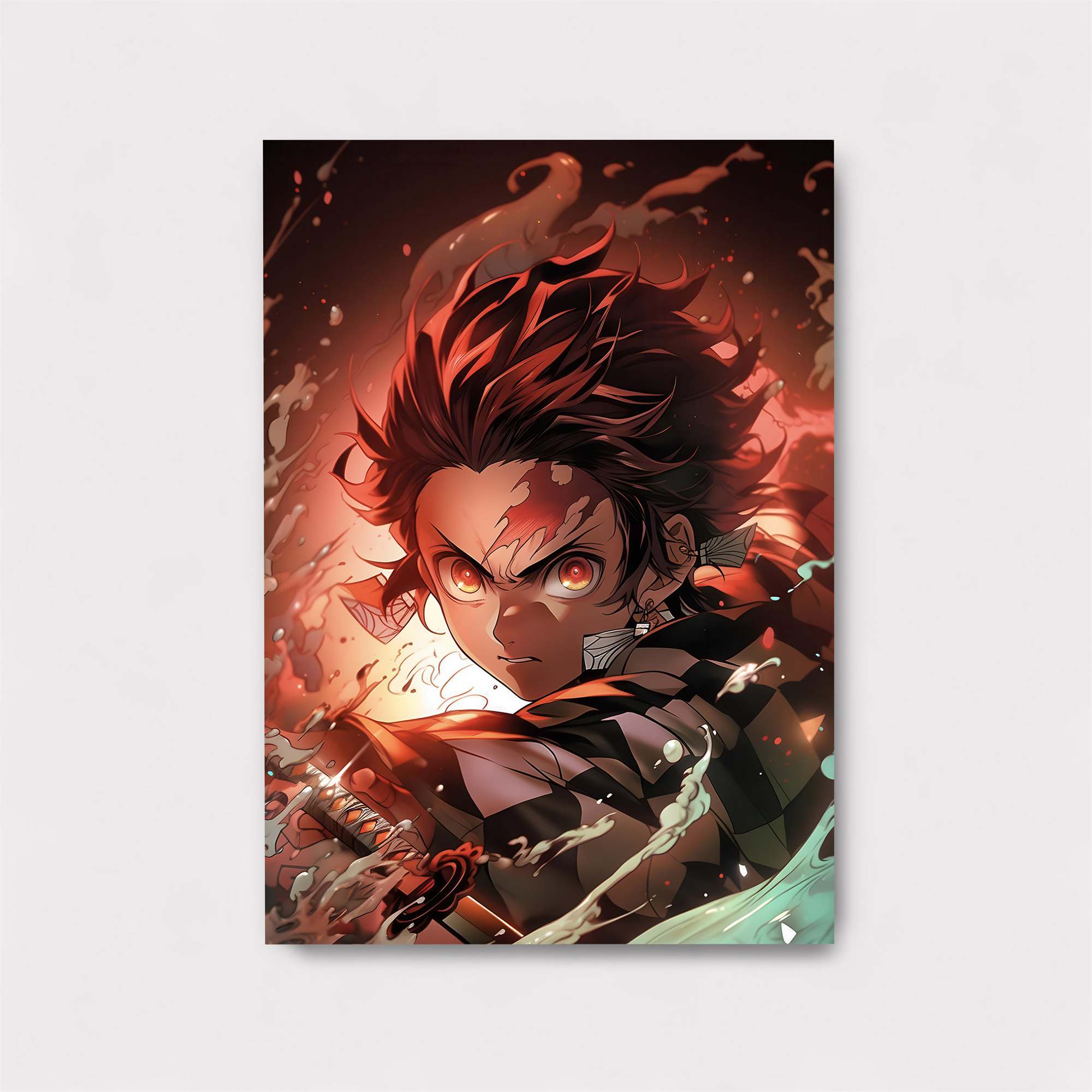 Tanjiro Fierce Safe Wall Magnetic / M