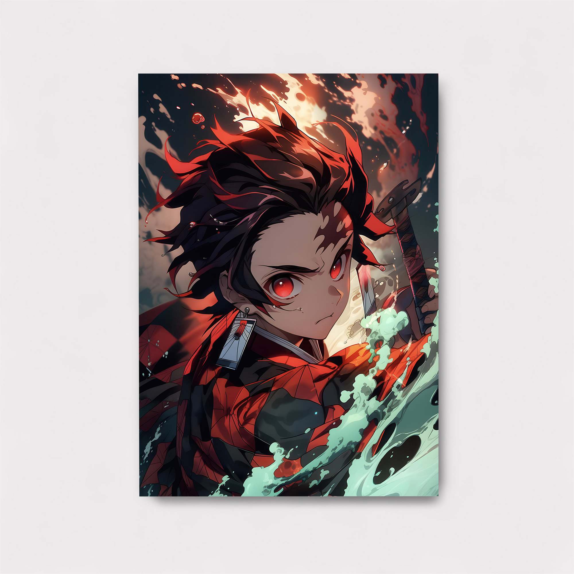 Tanjiro Fierce Safe Wall Magnetic / M