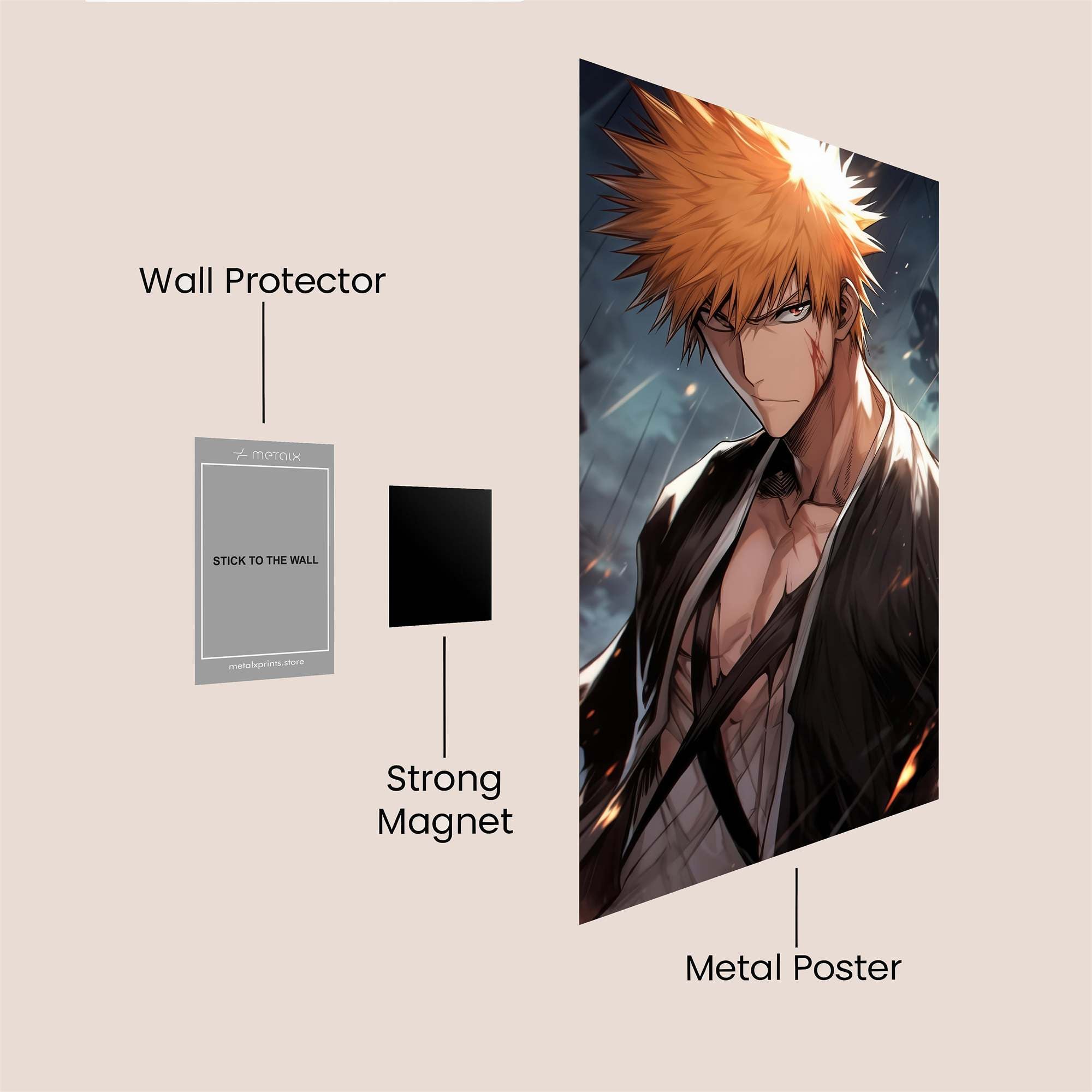 Ichigo Intense Safe Wall Magnetic / M