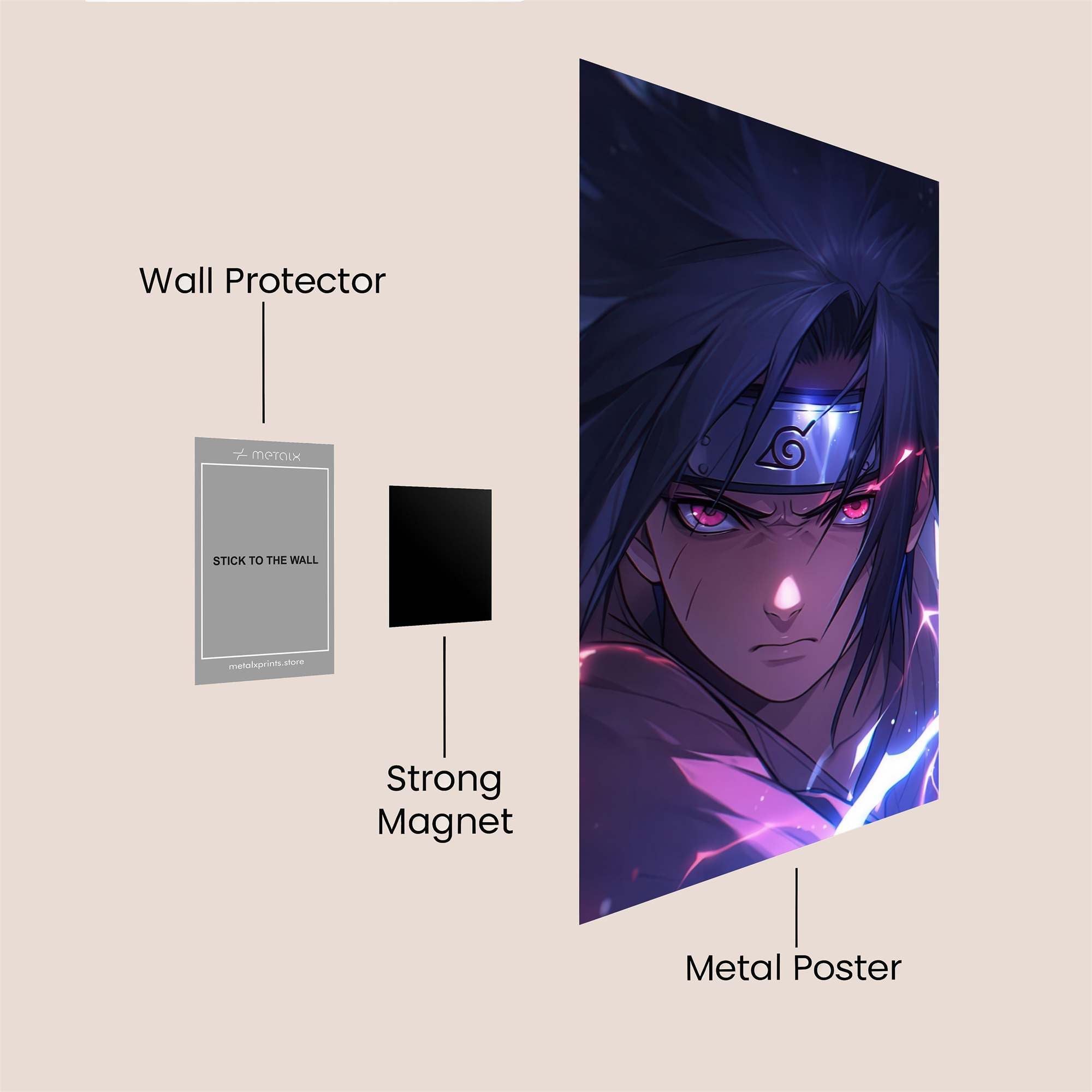 Sasuke Storm Safe Wall Magnetic / M