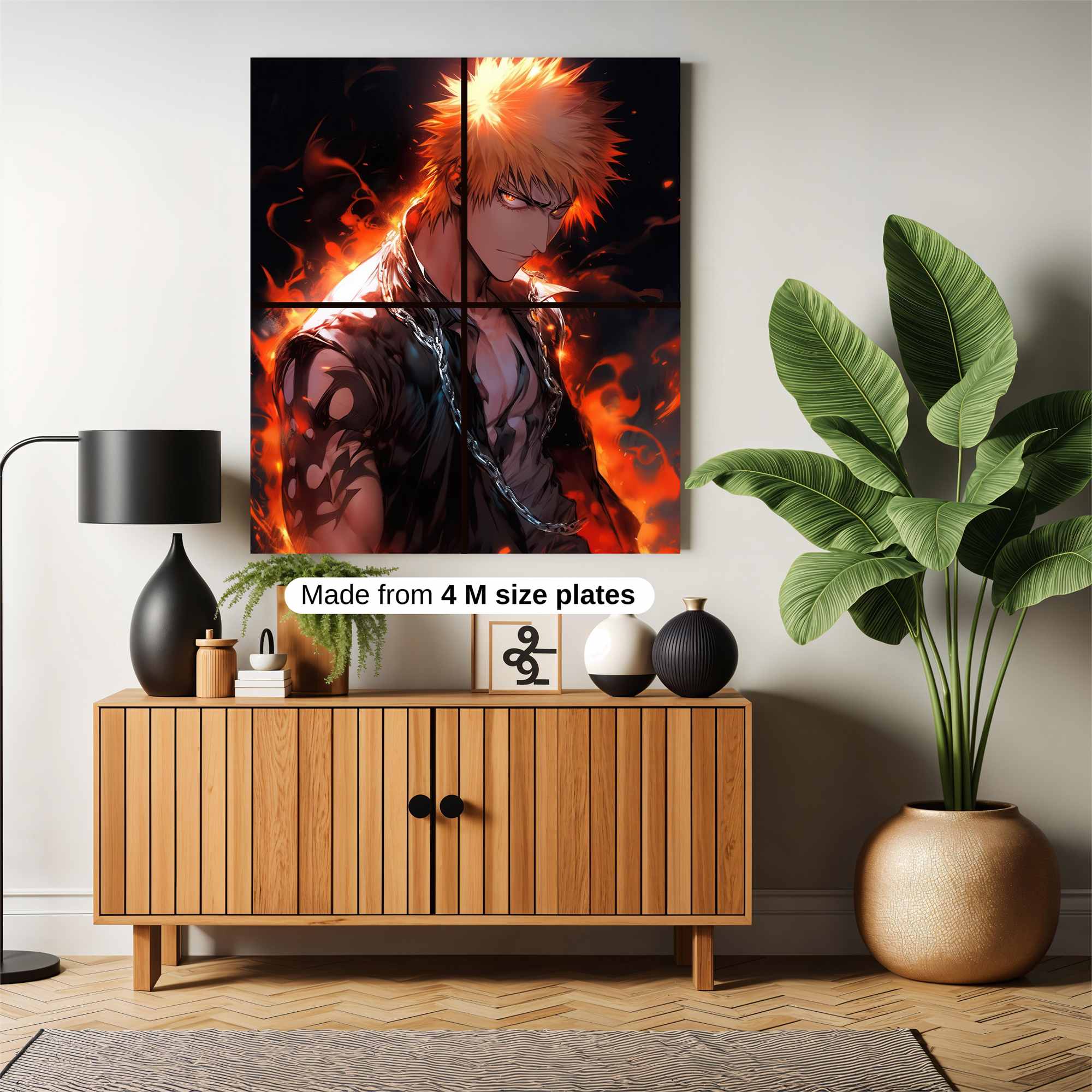 Bakugo Blaze Safe Wall Magnetic / M