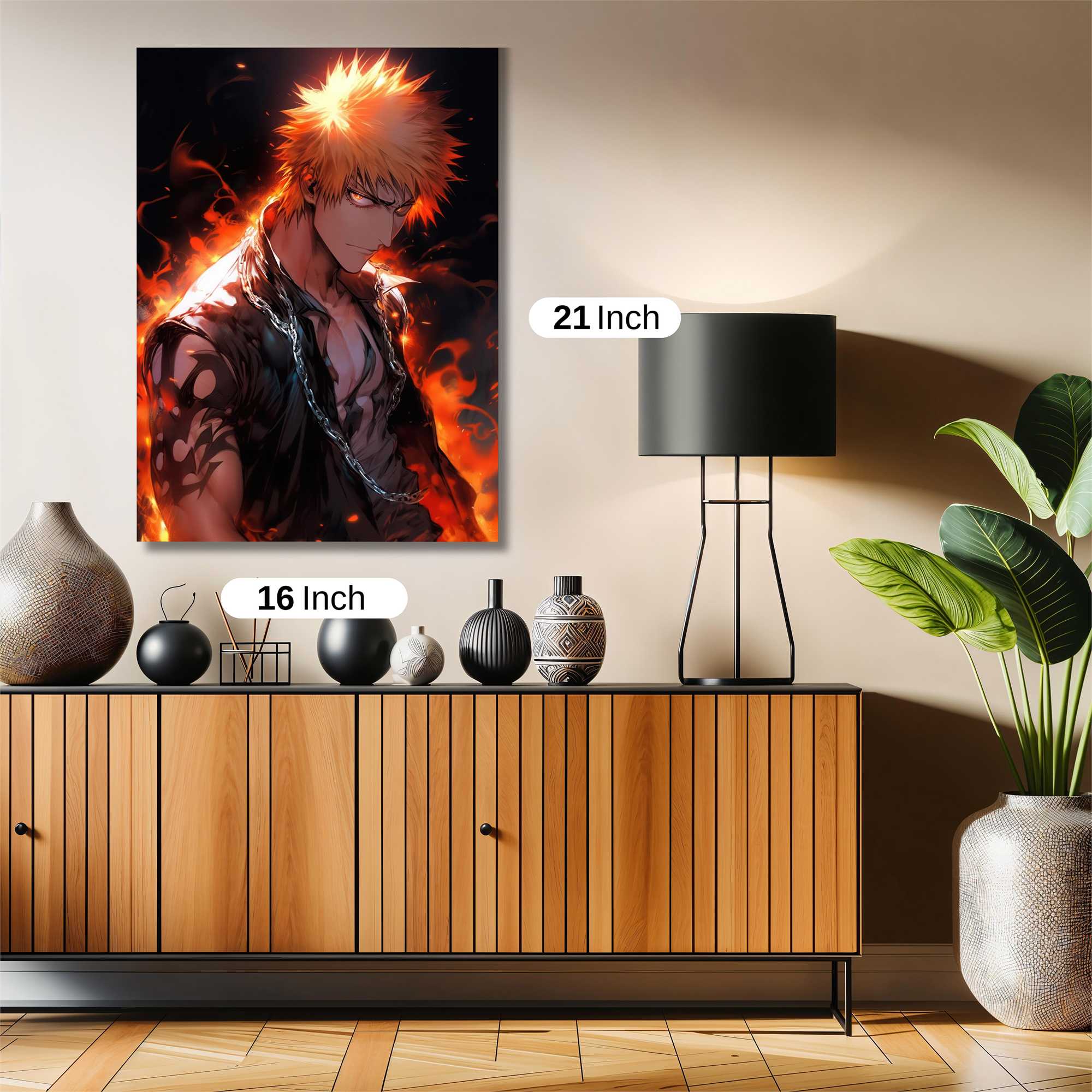 Bakugo Blaze Safe Wall Magnetic / M
