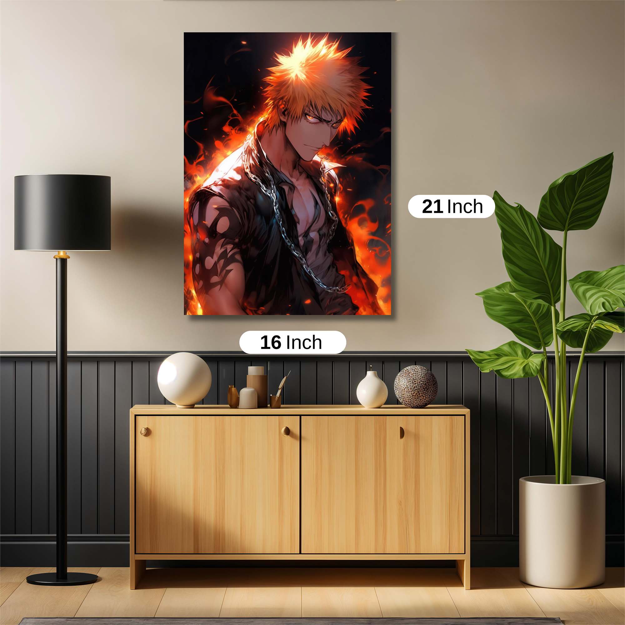 Bakugo Blaze Safe Wall Magnetic / M