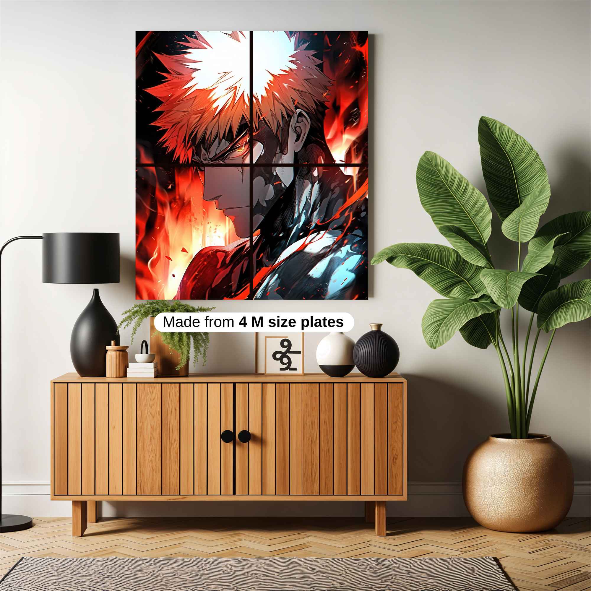 Bakugo Fiery Safe Wall Magnetic / M