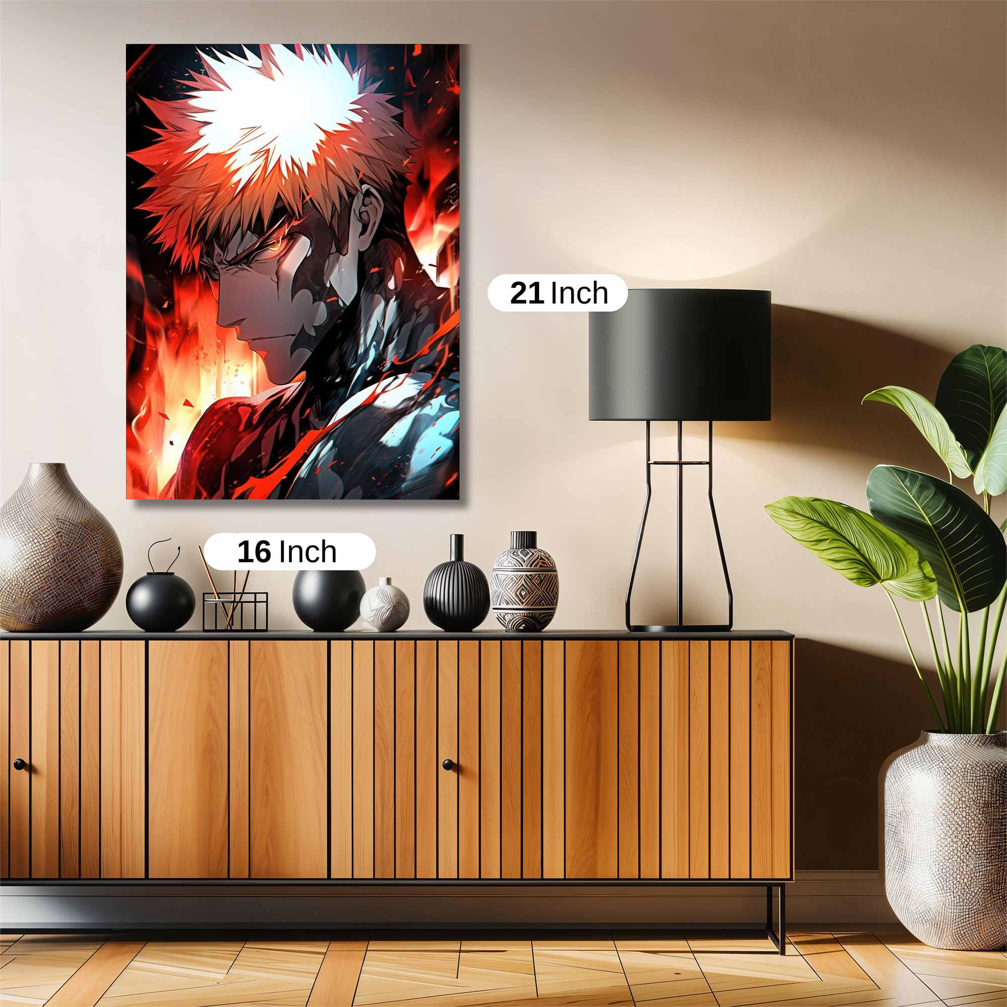 Bakugo Fiery Safe Wall Magnetic / M
