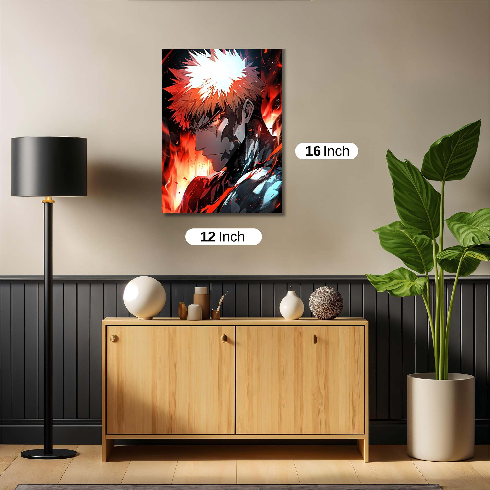 Bakugo Fiery Safe Wall Magnetic / M