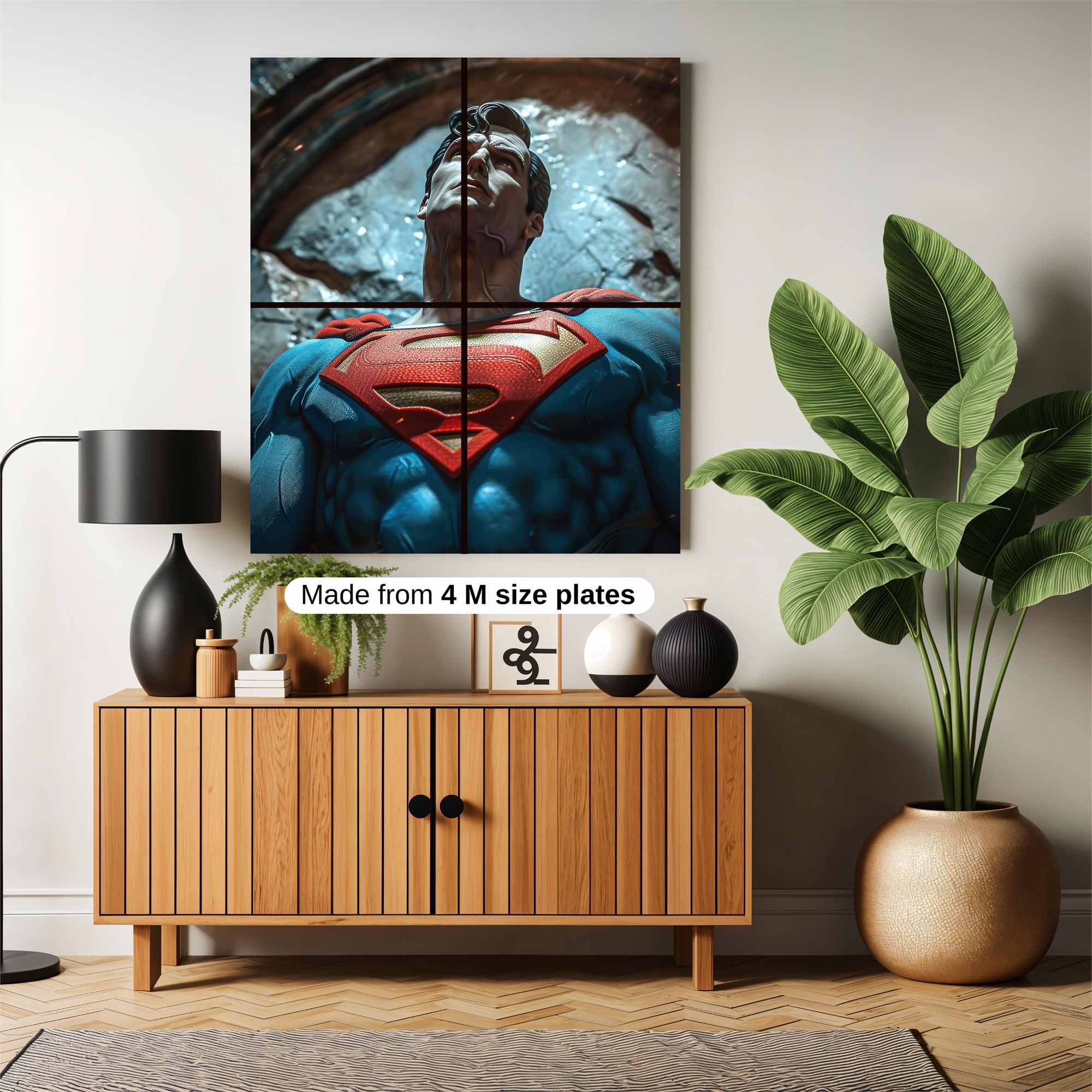Superman Resolute Safe Wall Magnetic / M