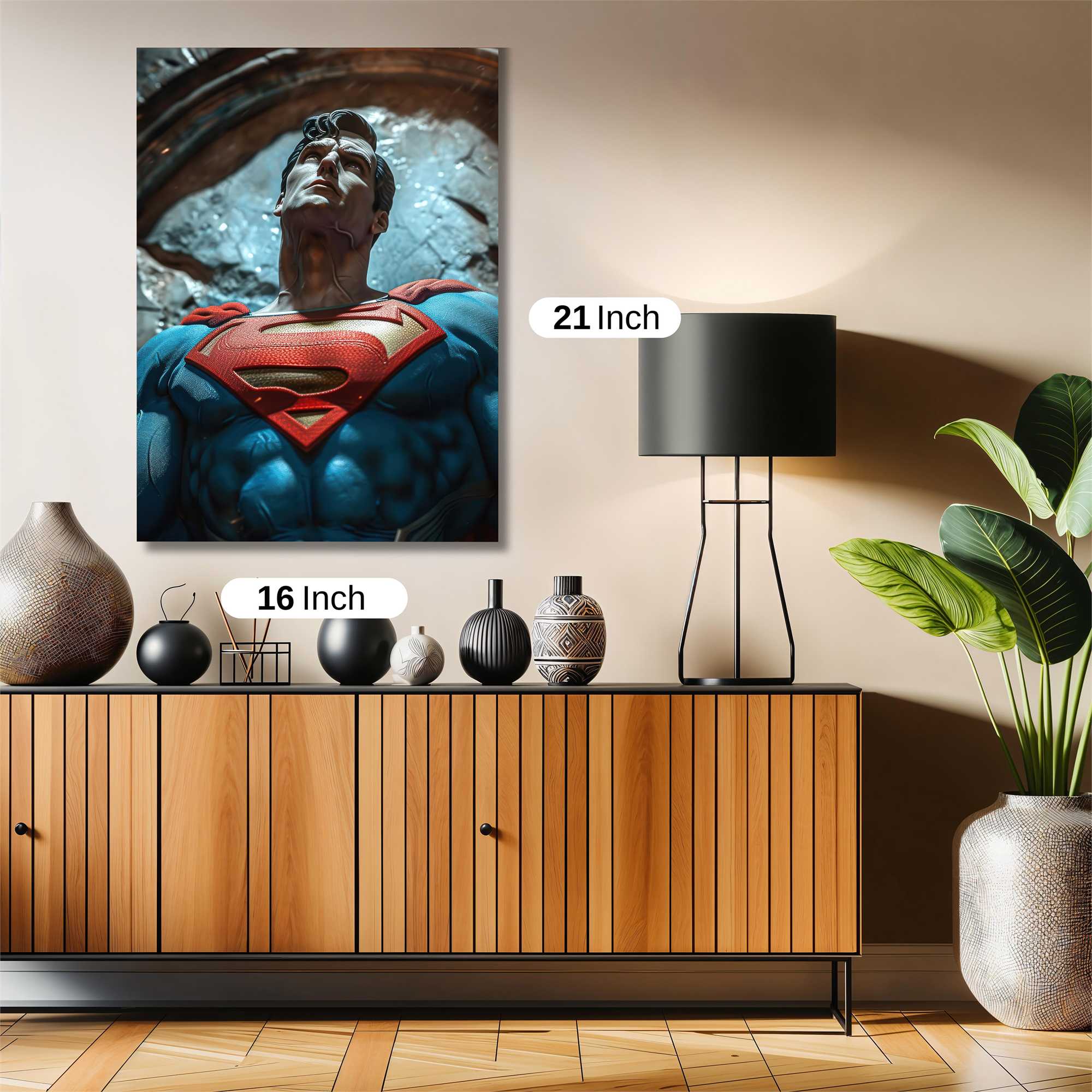 Superman Resolute Safe Wall Magnetic / M