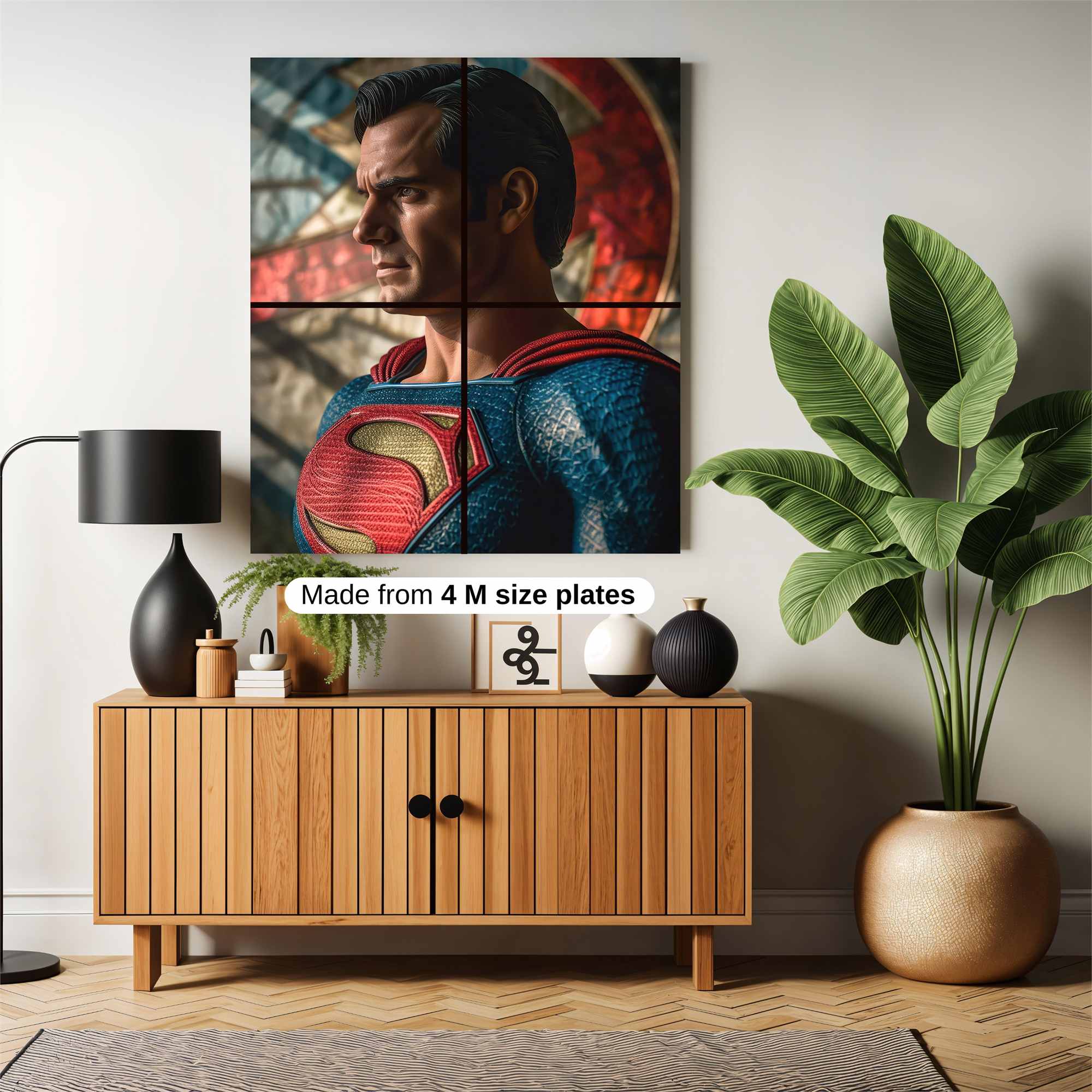 Superman Regal Safe Wall Magnetic / M