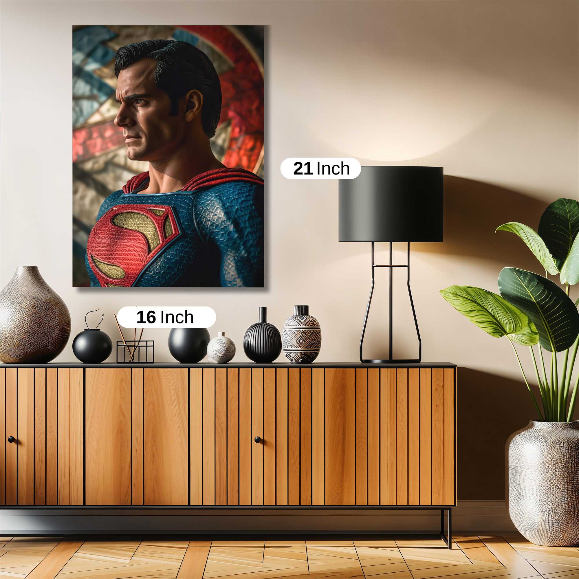 Superman Regal Safe Wall Magnetic / M