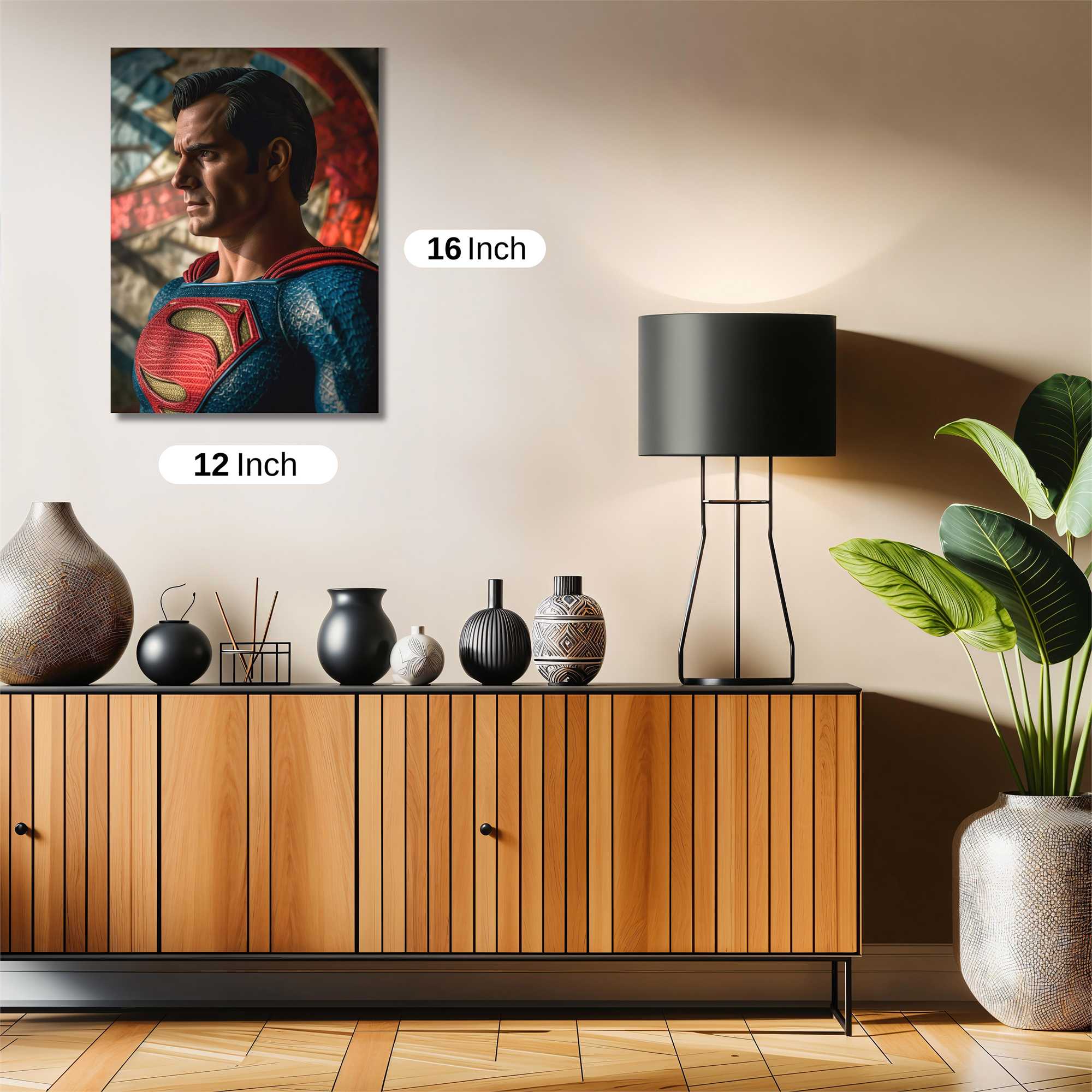 Superman Regal Safe Wall Magnetic / M