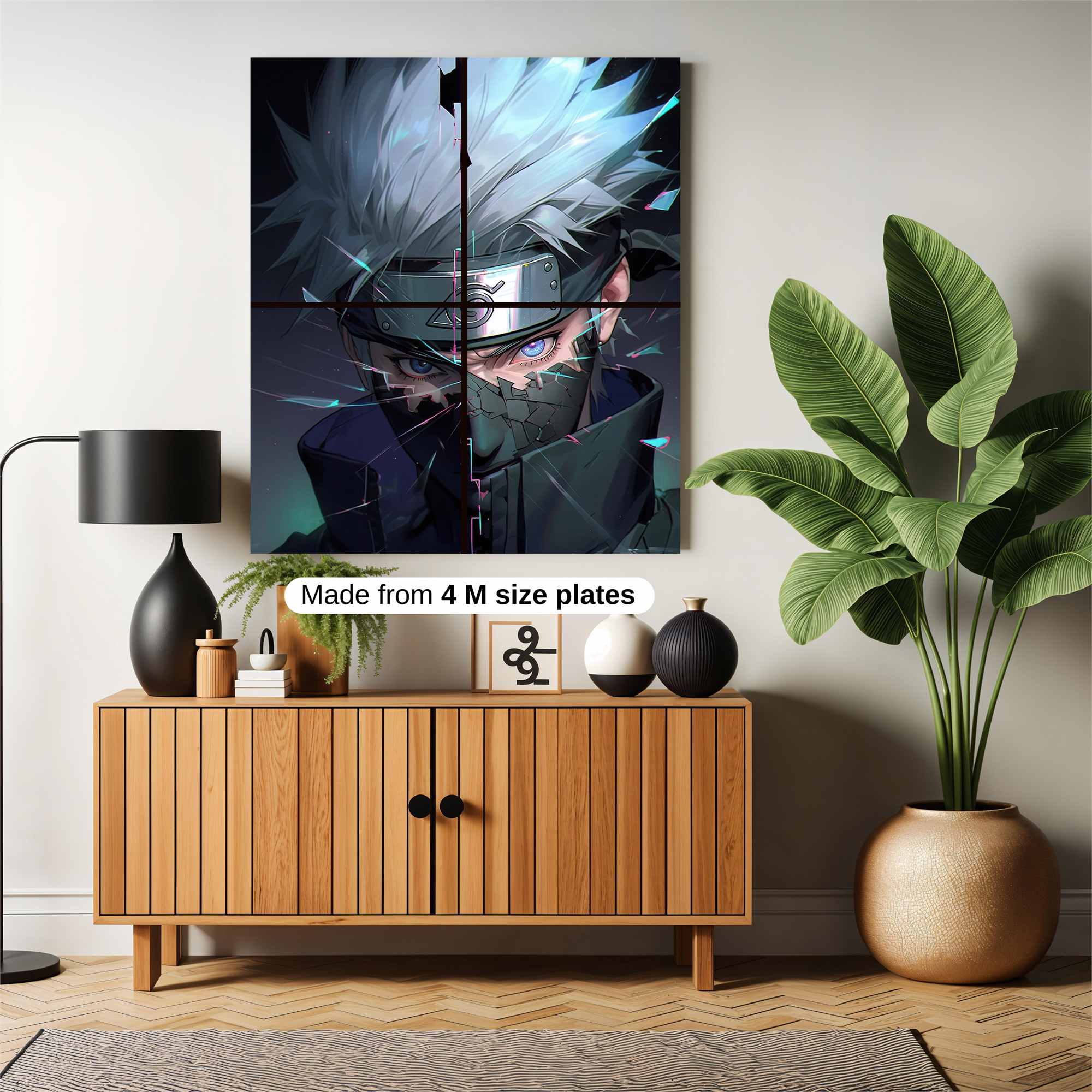 Kakashi Shattered Safe Wall Magnetic / M
