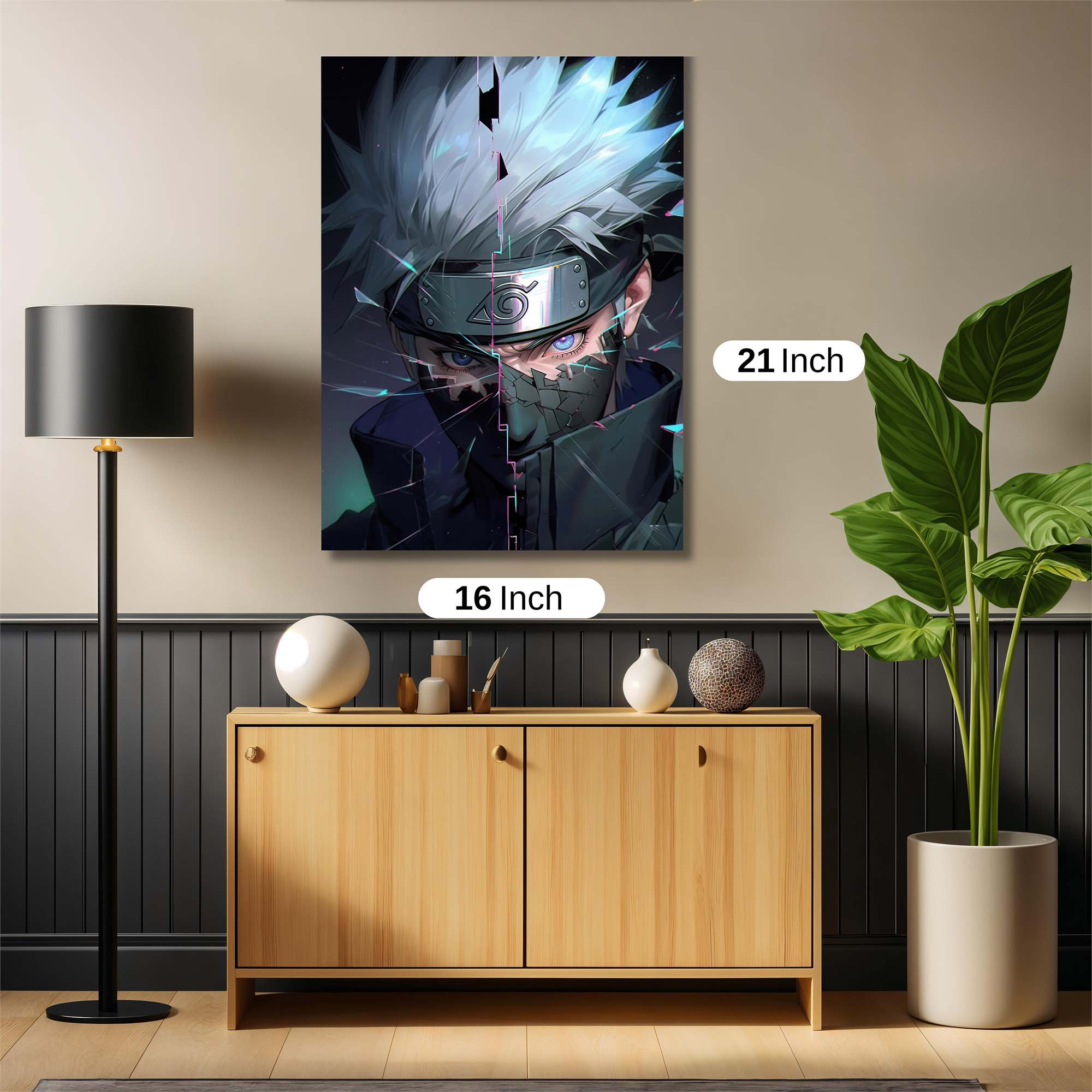 Kakashi Shattered Safe Wall Magnetic / M