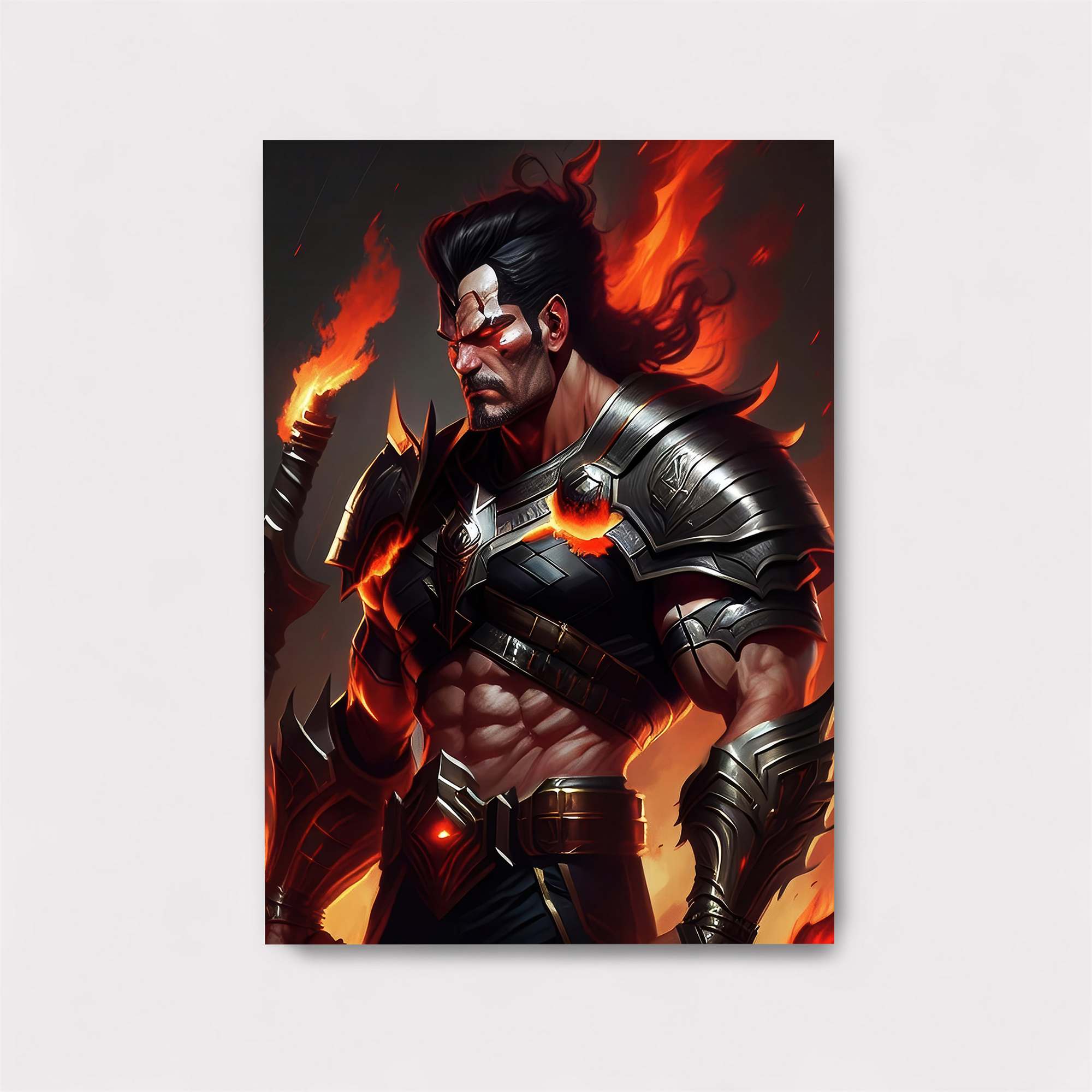 Warrior Ablaze Safe Wall Magnetic / M