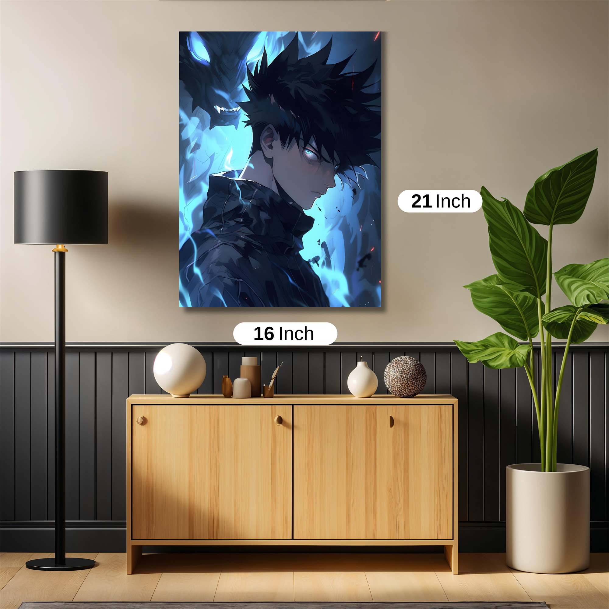 Dragon Wrath Safe Wall Magnetic / M