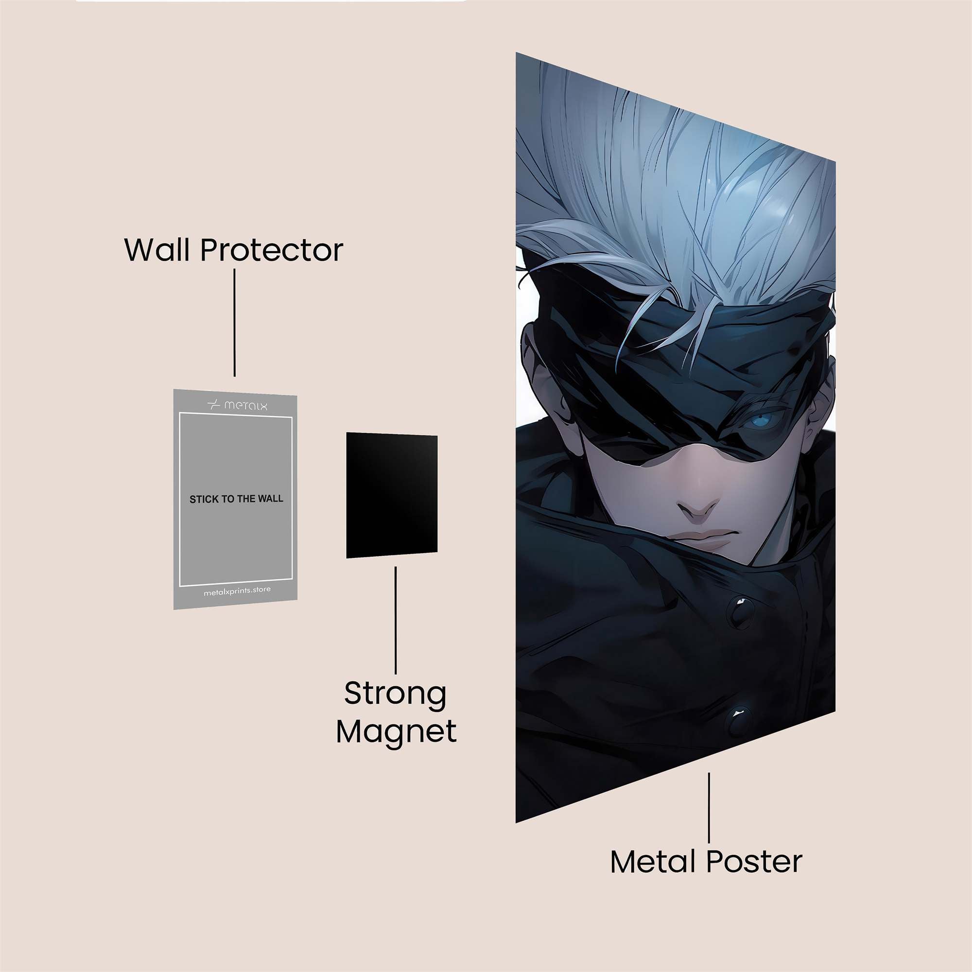 Satoru Serene Safe Wall Magnetic / M