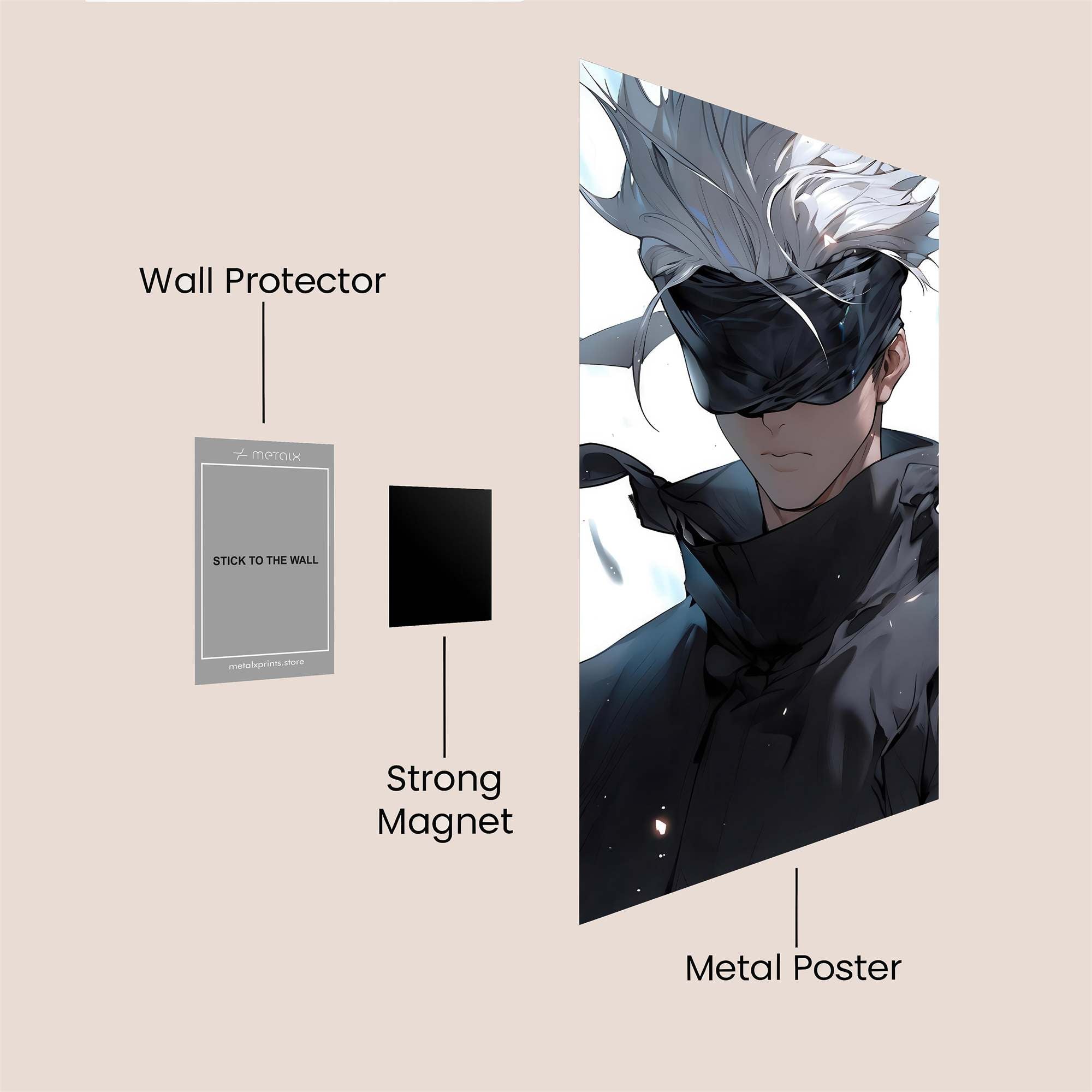 Satoru Serene Safe Wall Magnetic / M