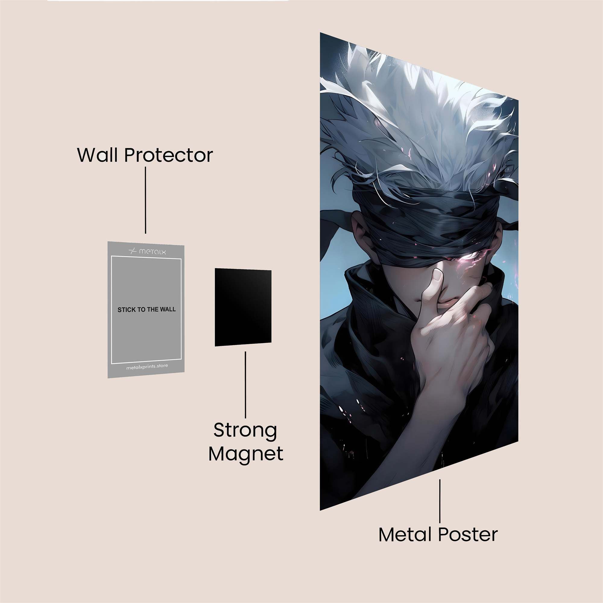 Satoru Serene Safe Wall Magnetic / M