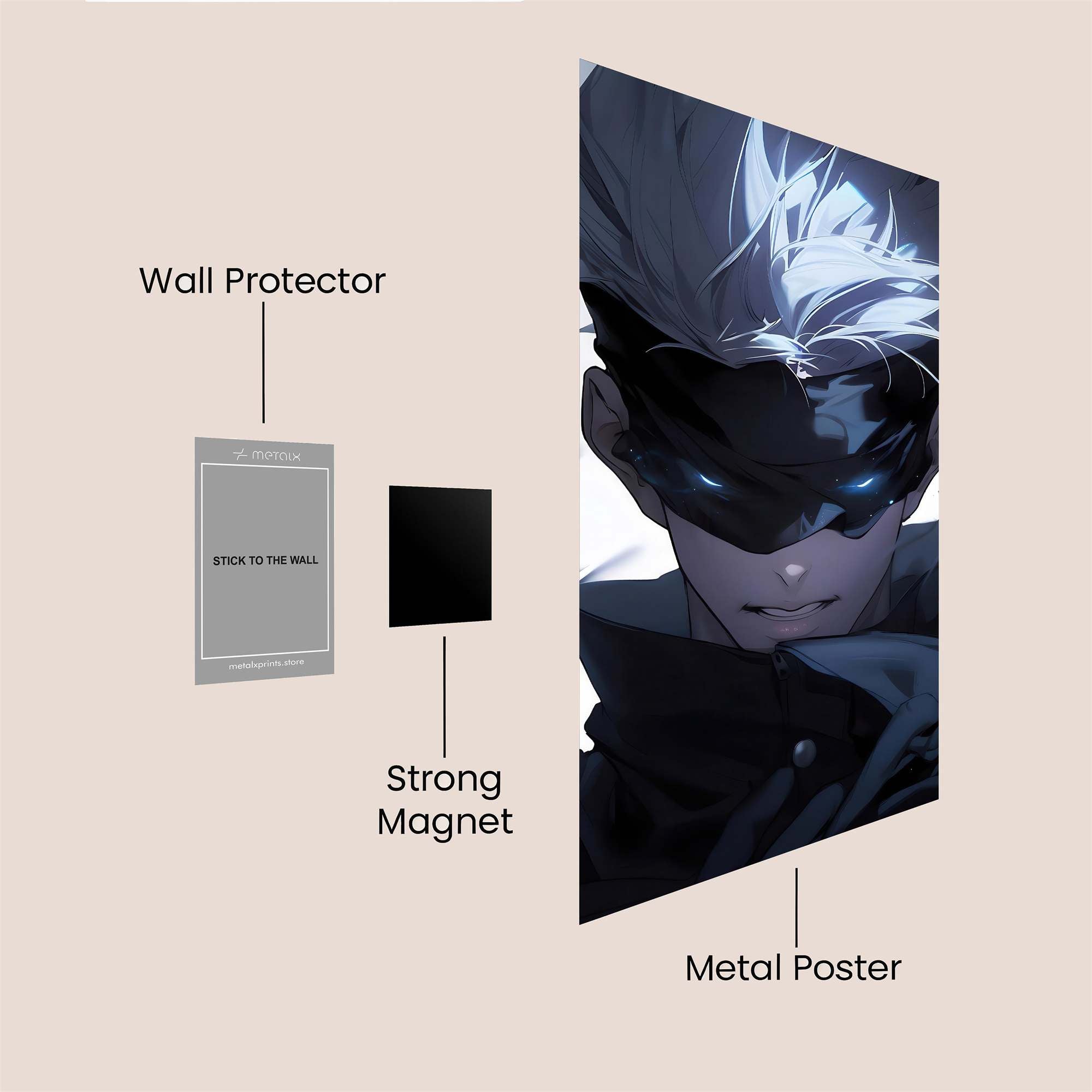 Satoru Serene Safe Wall Magnetic / M