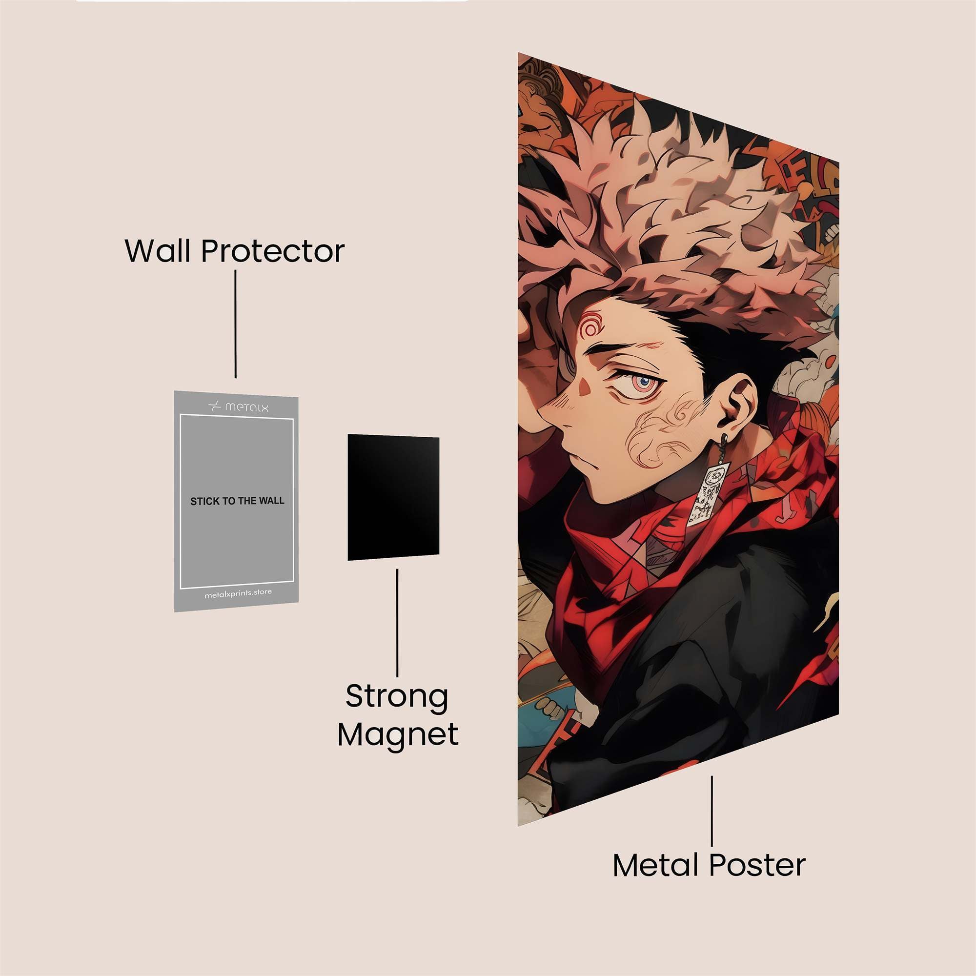 Yuji Defiant Safe Wall Magnetic / M