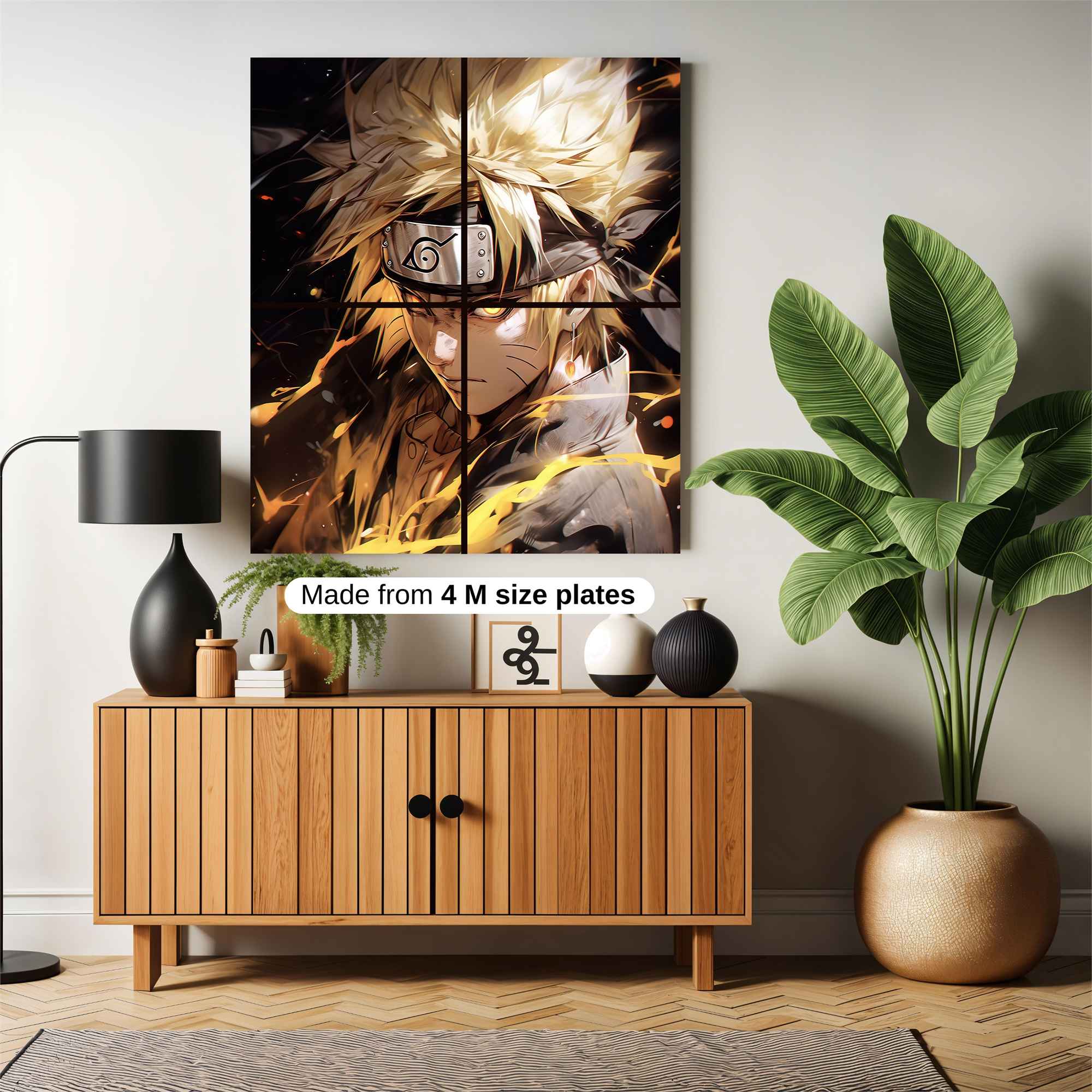 Naruto Fierce Safe Wall Magnetic / M