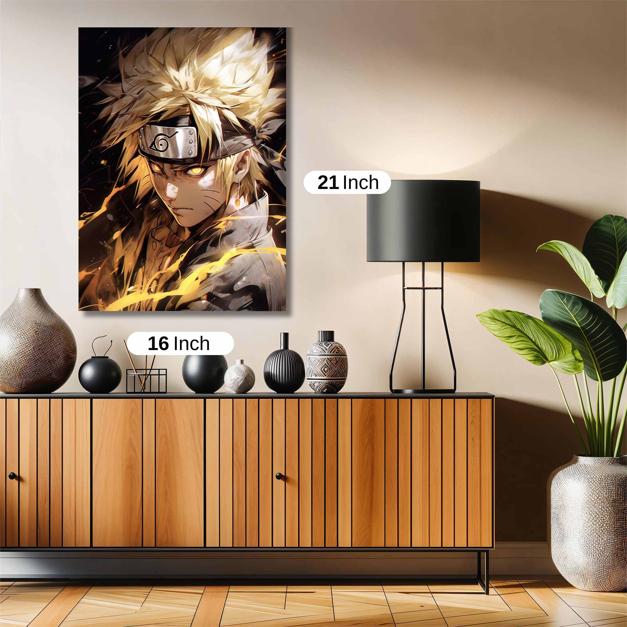 Naruto Fierce Safe Wall Magnetic / M