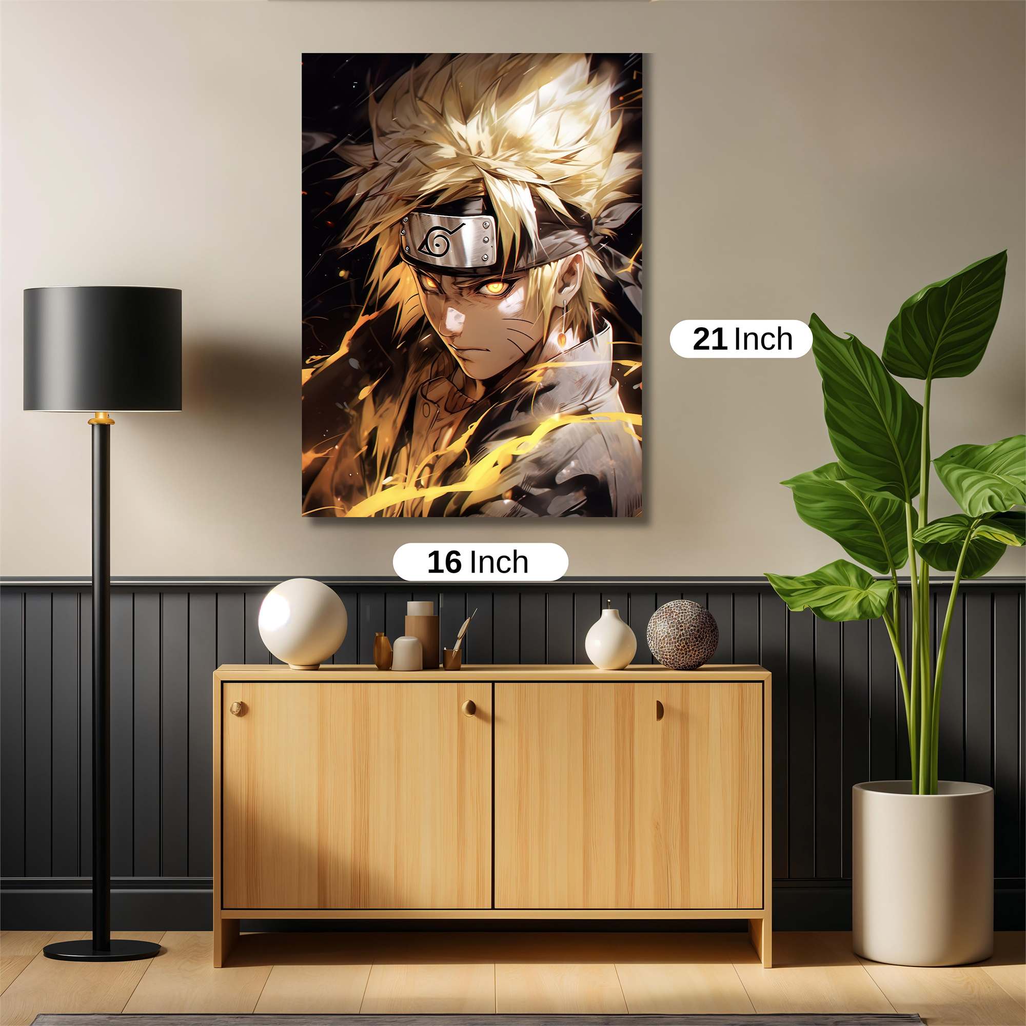 Naruto Fierce Safe Wall Magnetic / M