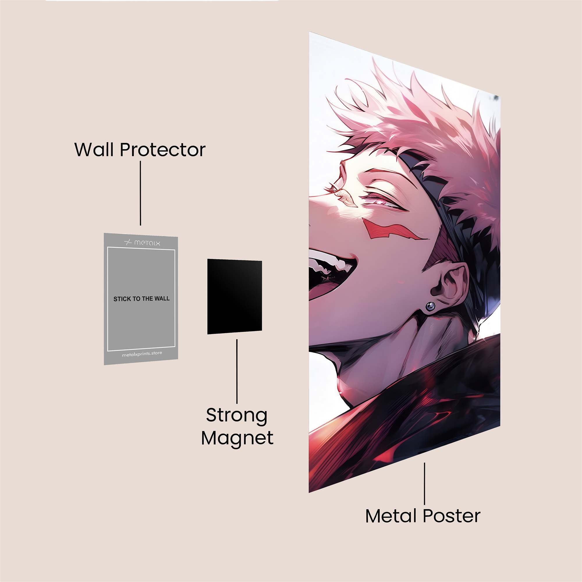 Yuji Ecstatic Safe Wall Magnetic / M